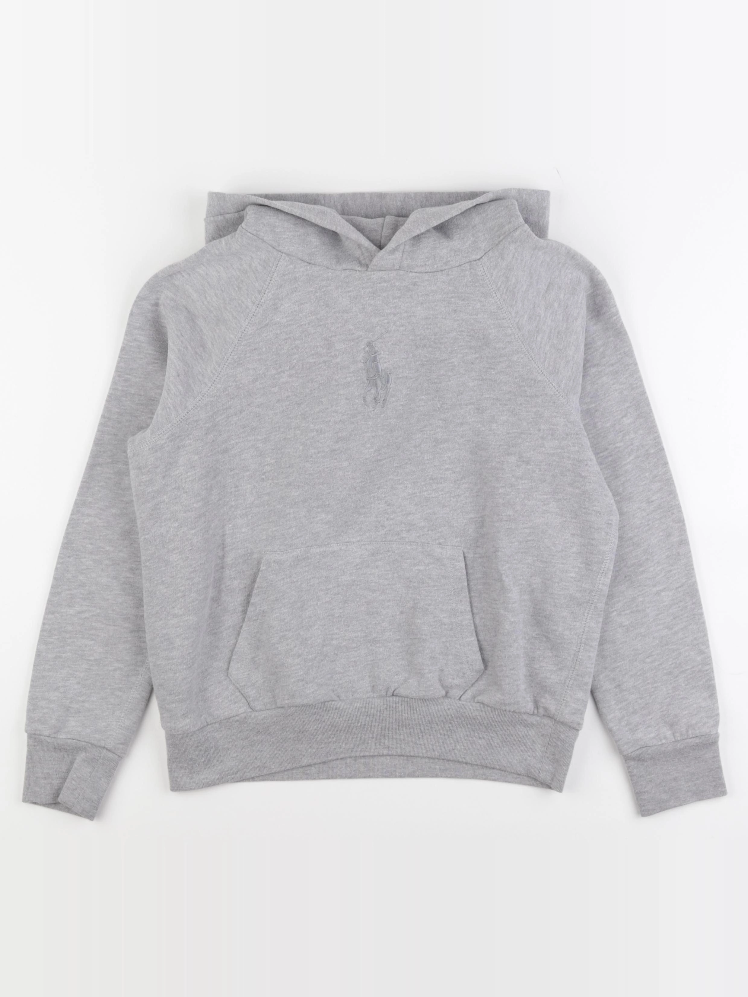 Ralph Lauren - sweat gris - 12/14 ans
