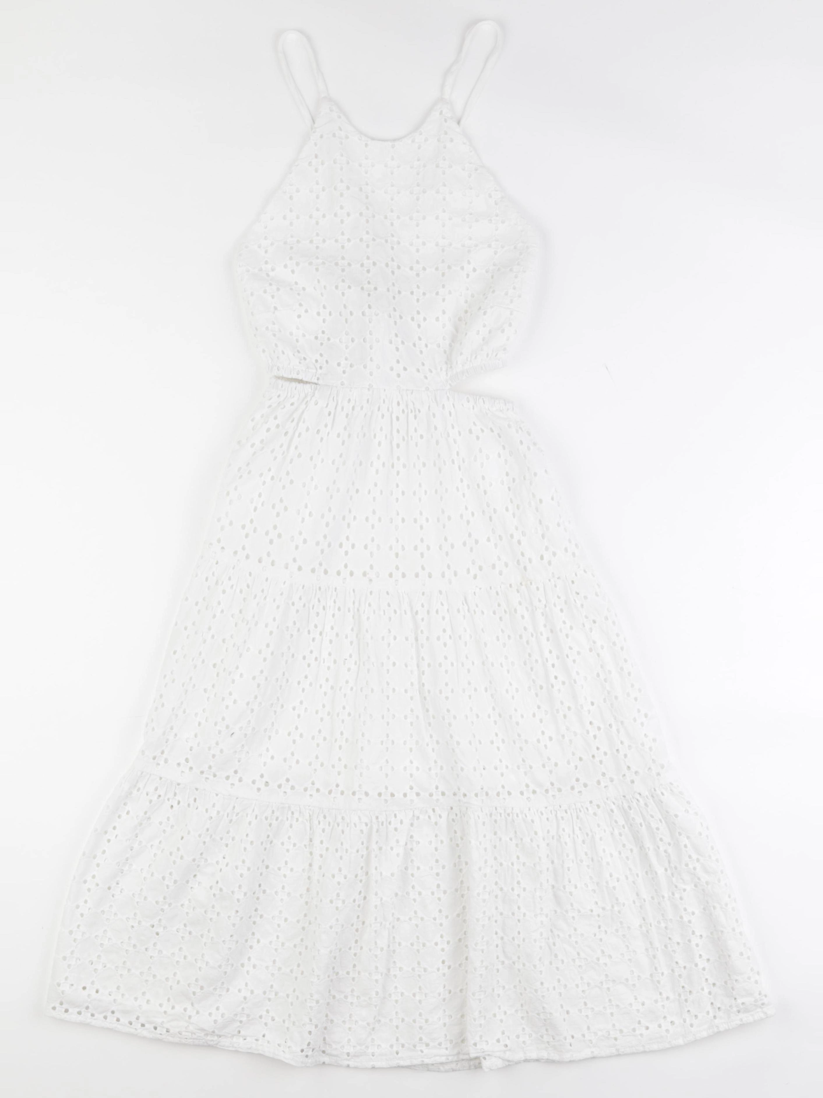 Monoprix - robe blanc - 10 ans