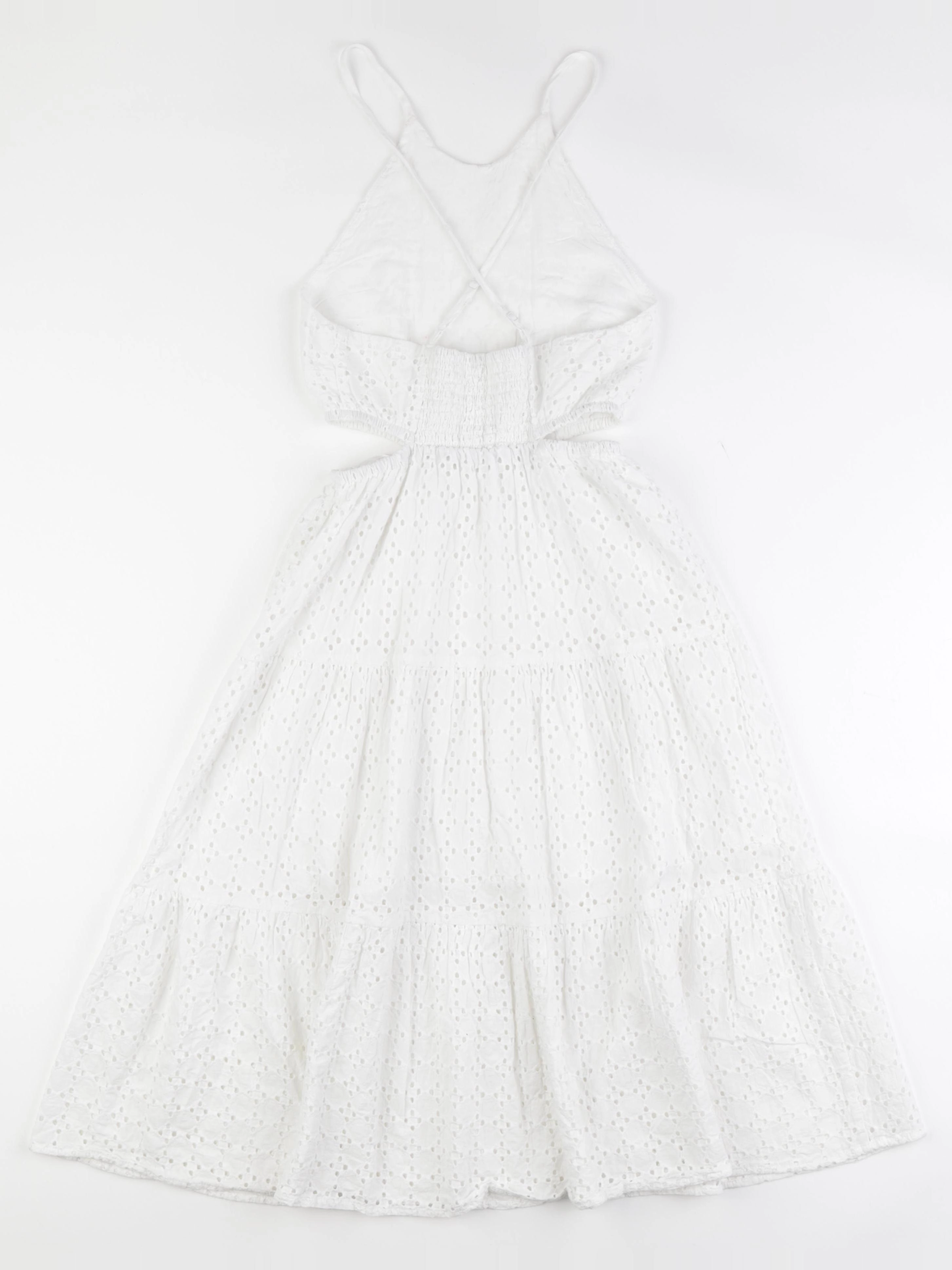 Monoprix - robe blanc - 10 ans