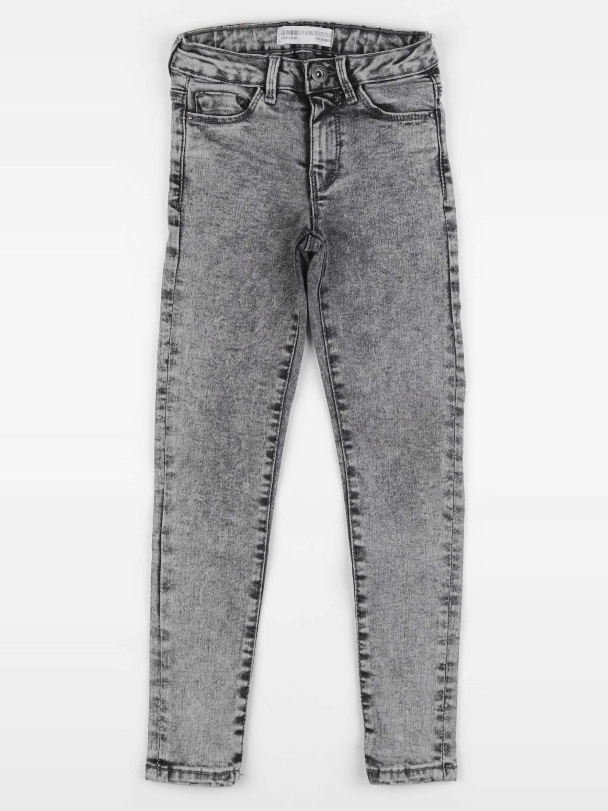 Zara - jean gris - 7 ans