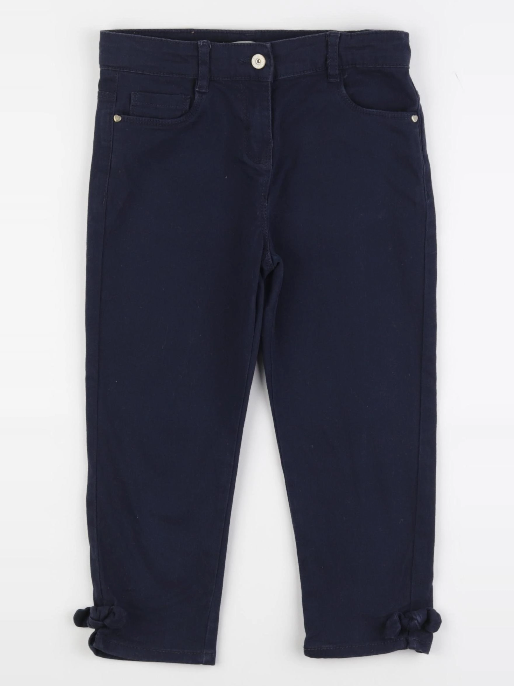 Vertbaudet - pantalon bleu - 8 ans