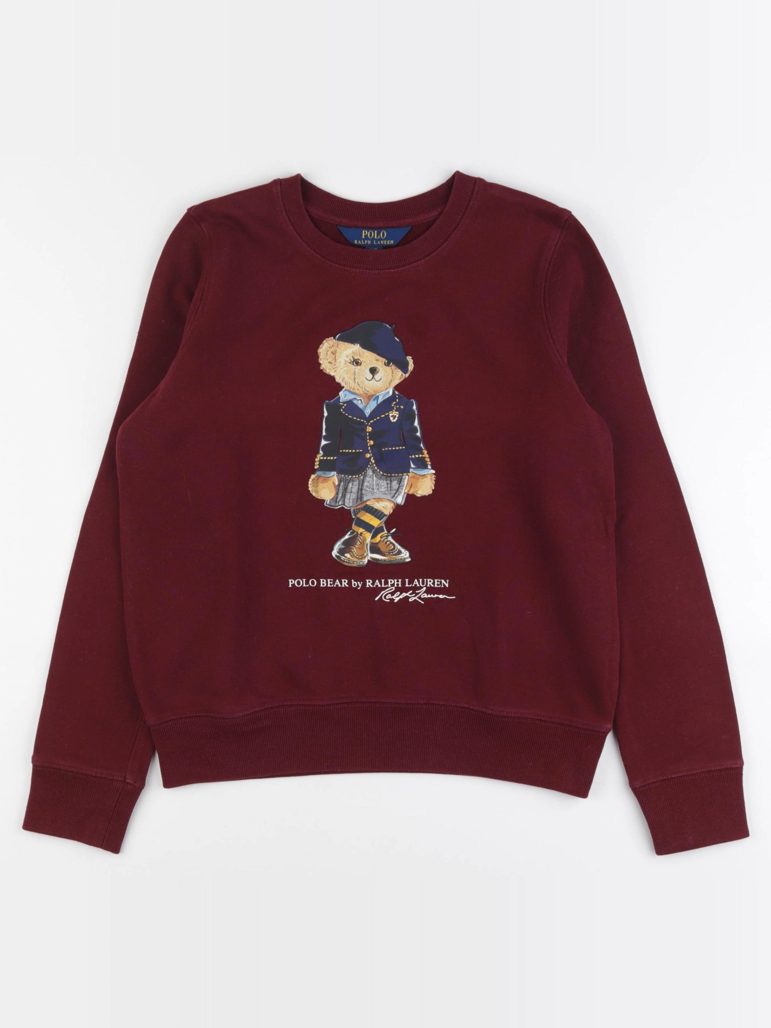 Ralph Lauren - sweat rouge - 12/14 ans