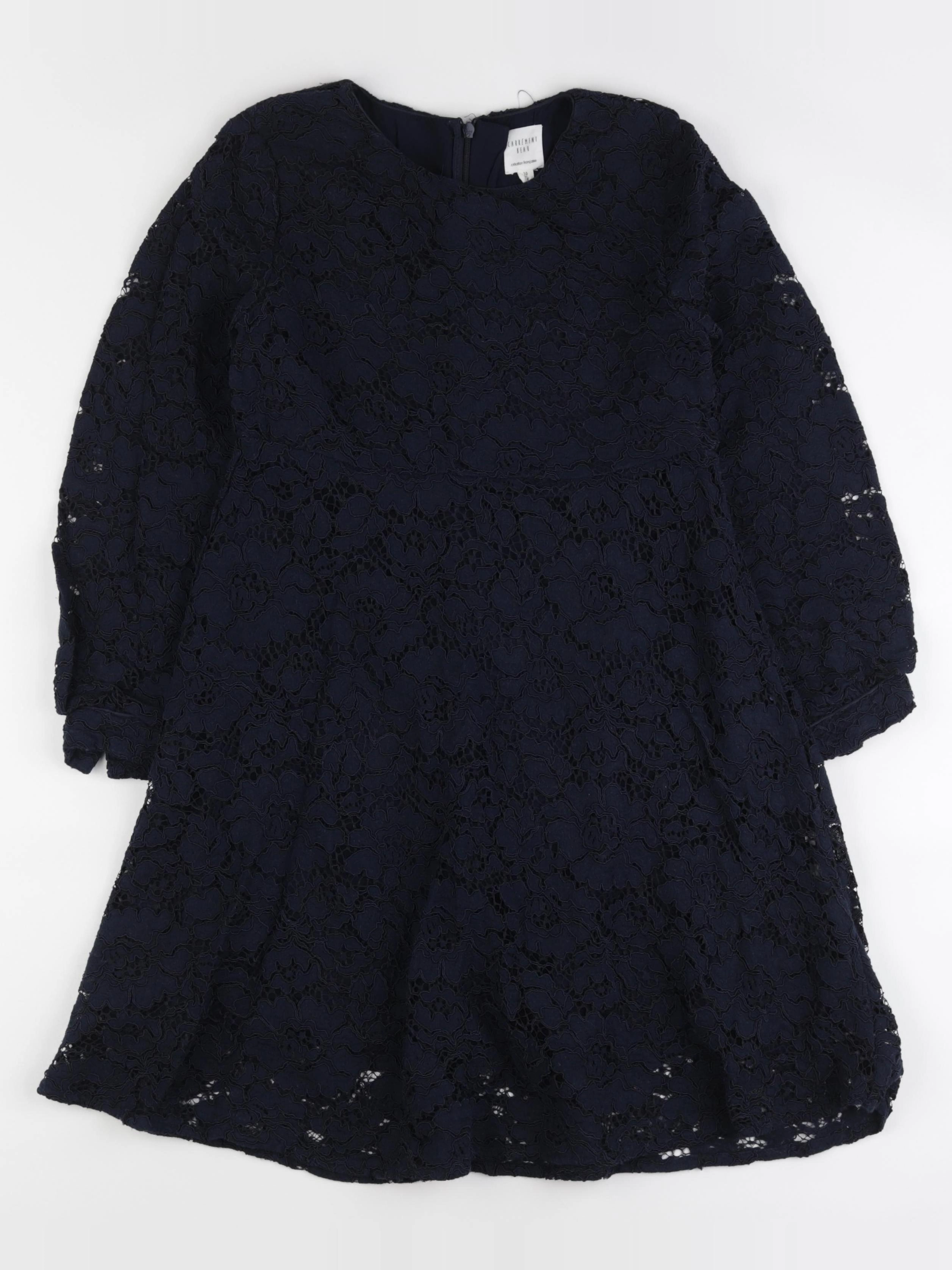Carrément Beau - robe bleu - 10 ans
