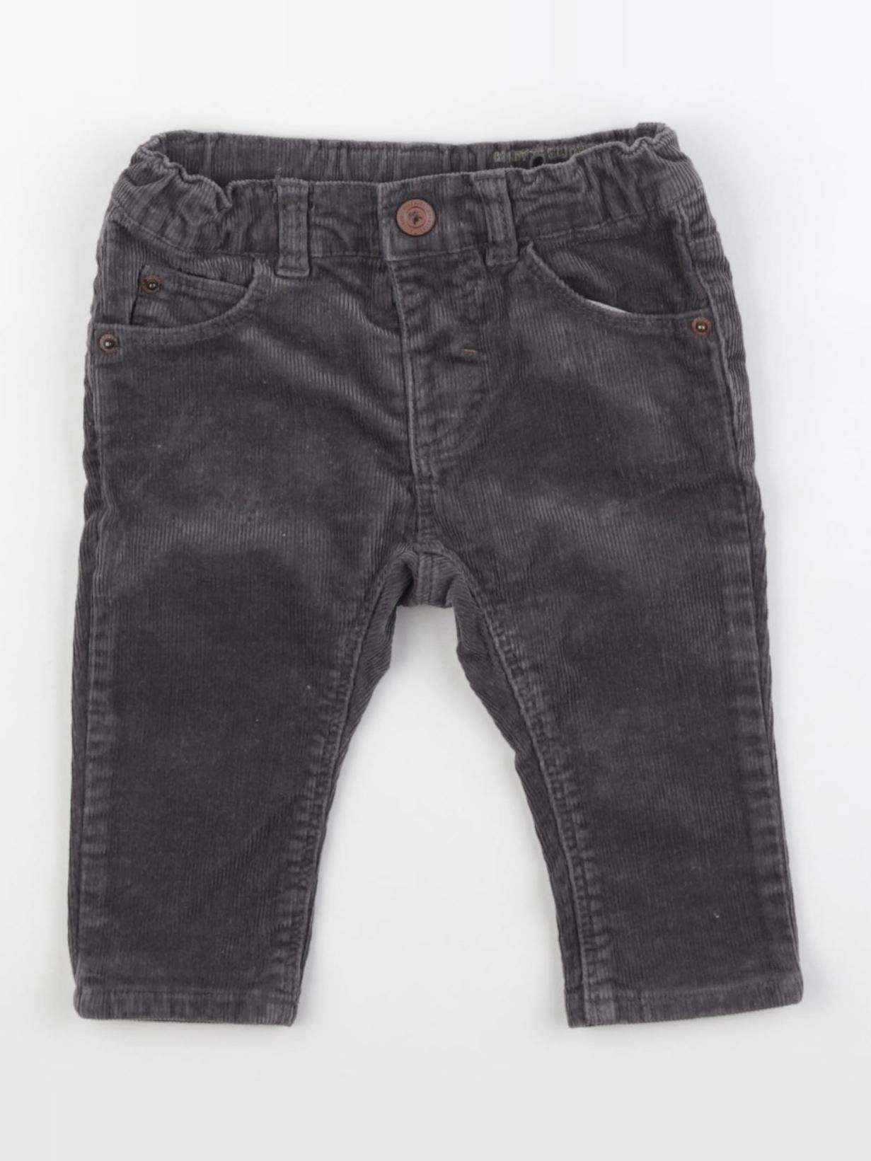 Zara - pantalon gris - 3/6 mois