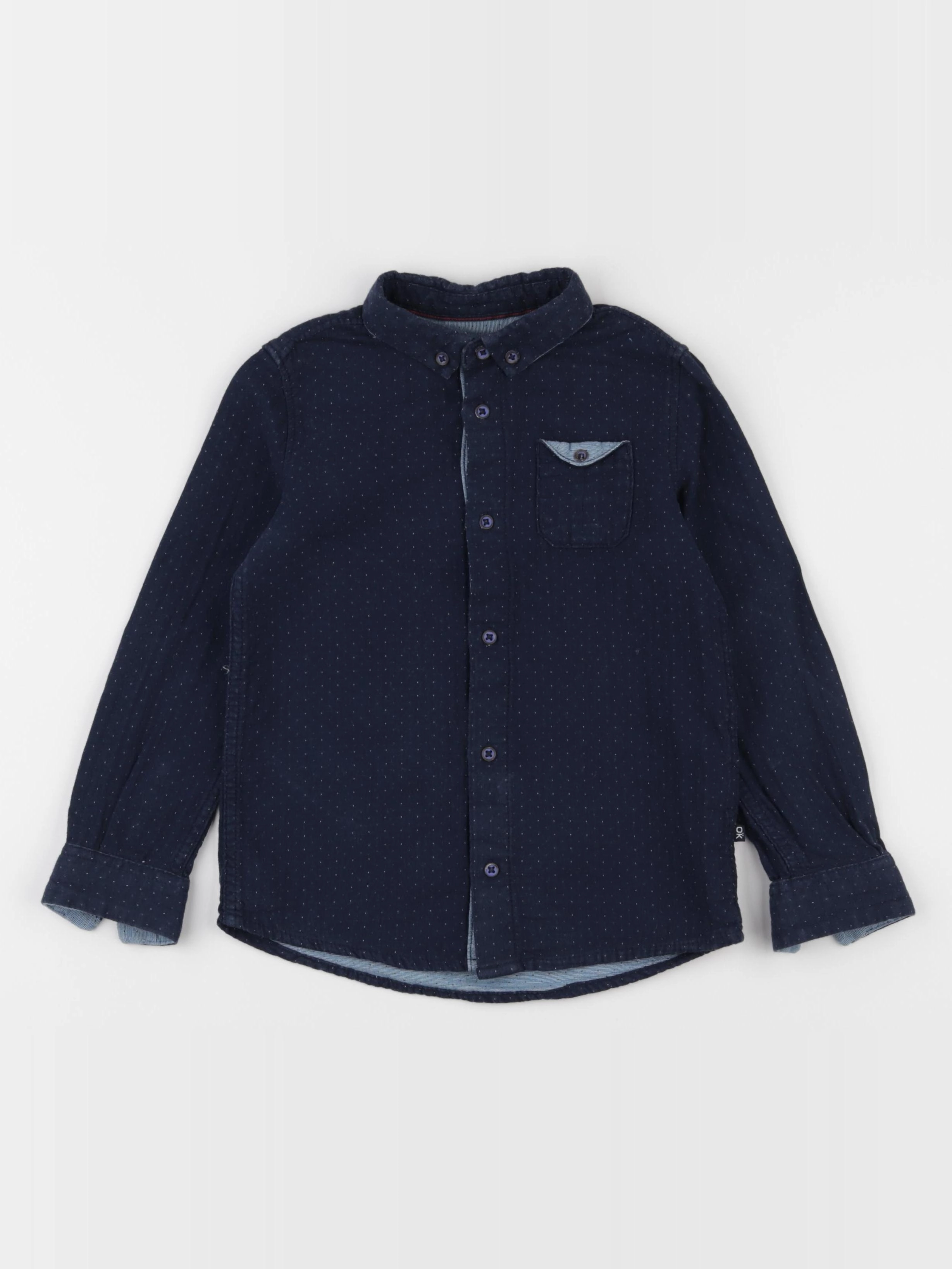 Okaidi - chemise bleu - 5 ans