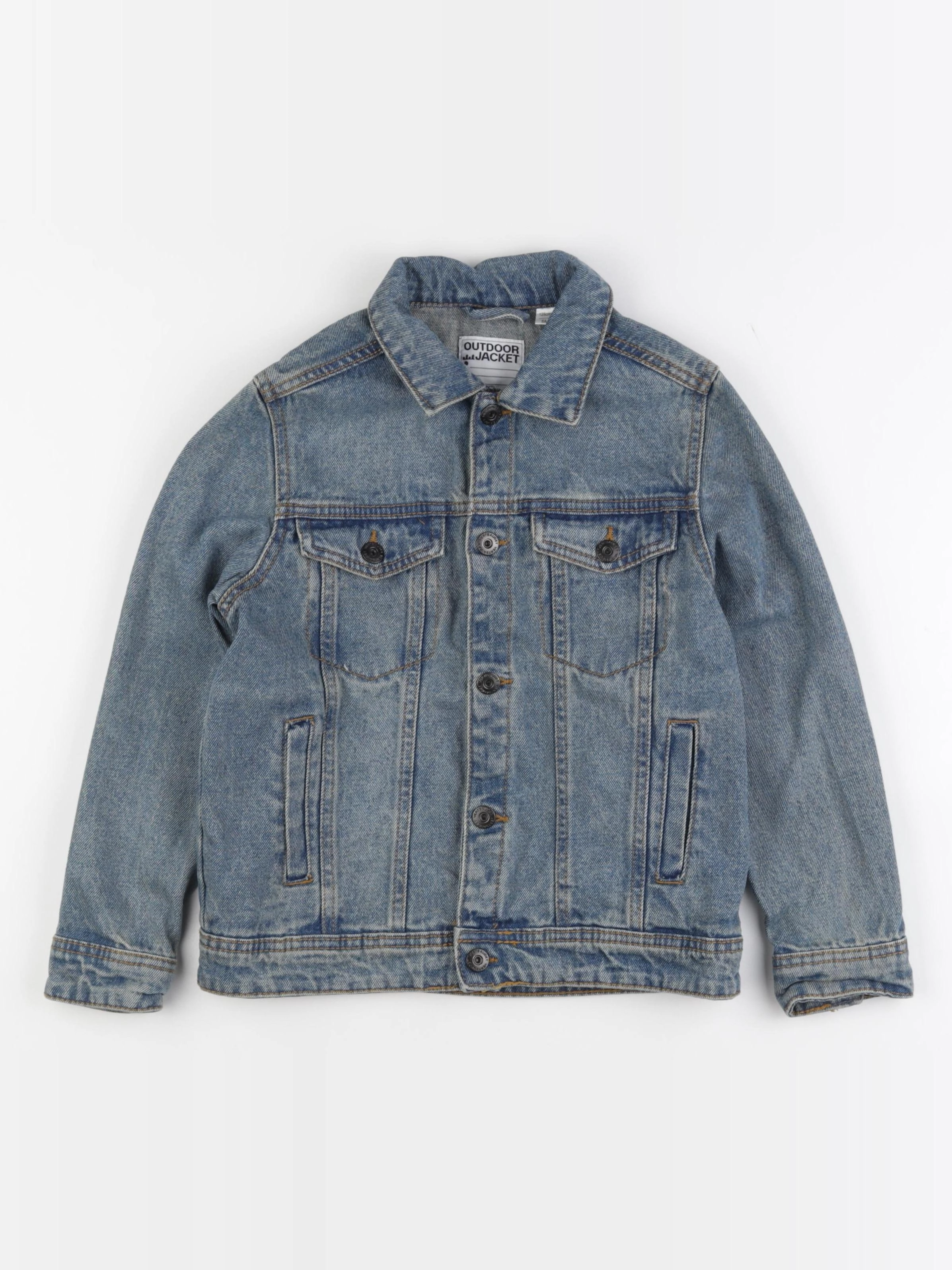 Vertbaudet - veste bleu - 8 ans