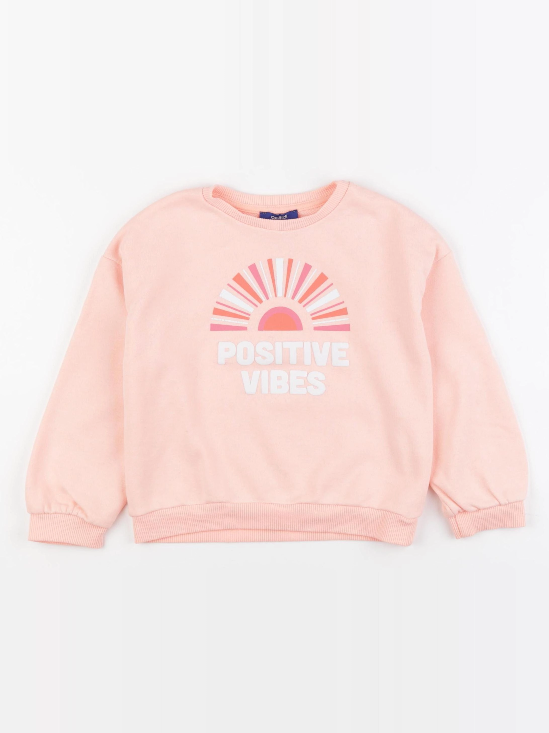 Okaidi - sweat rose - 5 ans