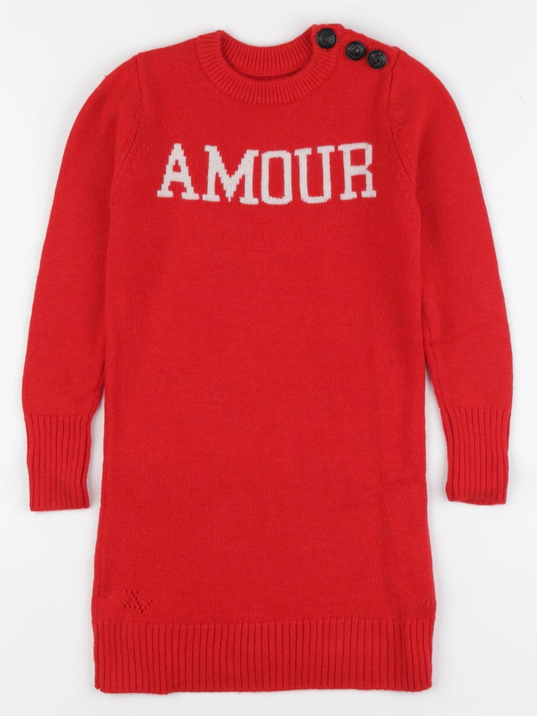Zadig & Voltaire - robe rouge - 5 ans