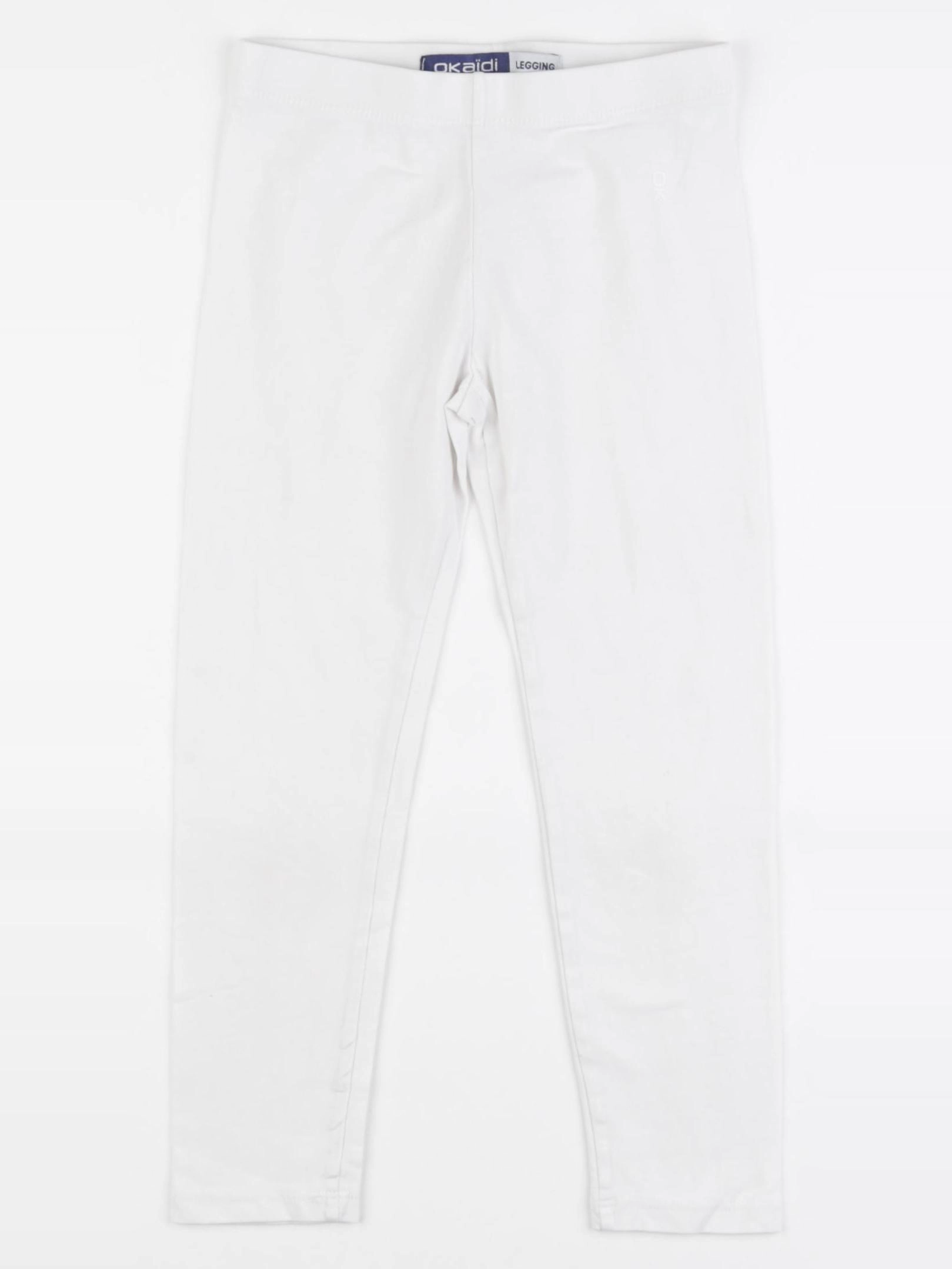 Okaidi - legging blanc - 5 ans