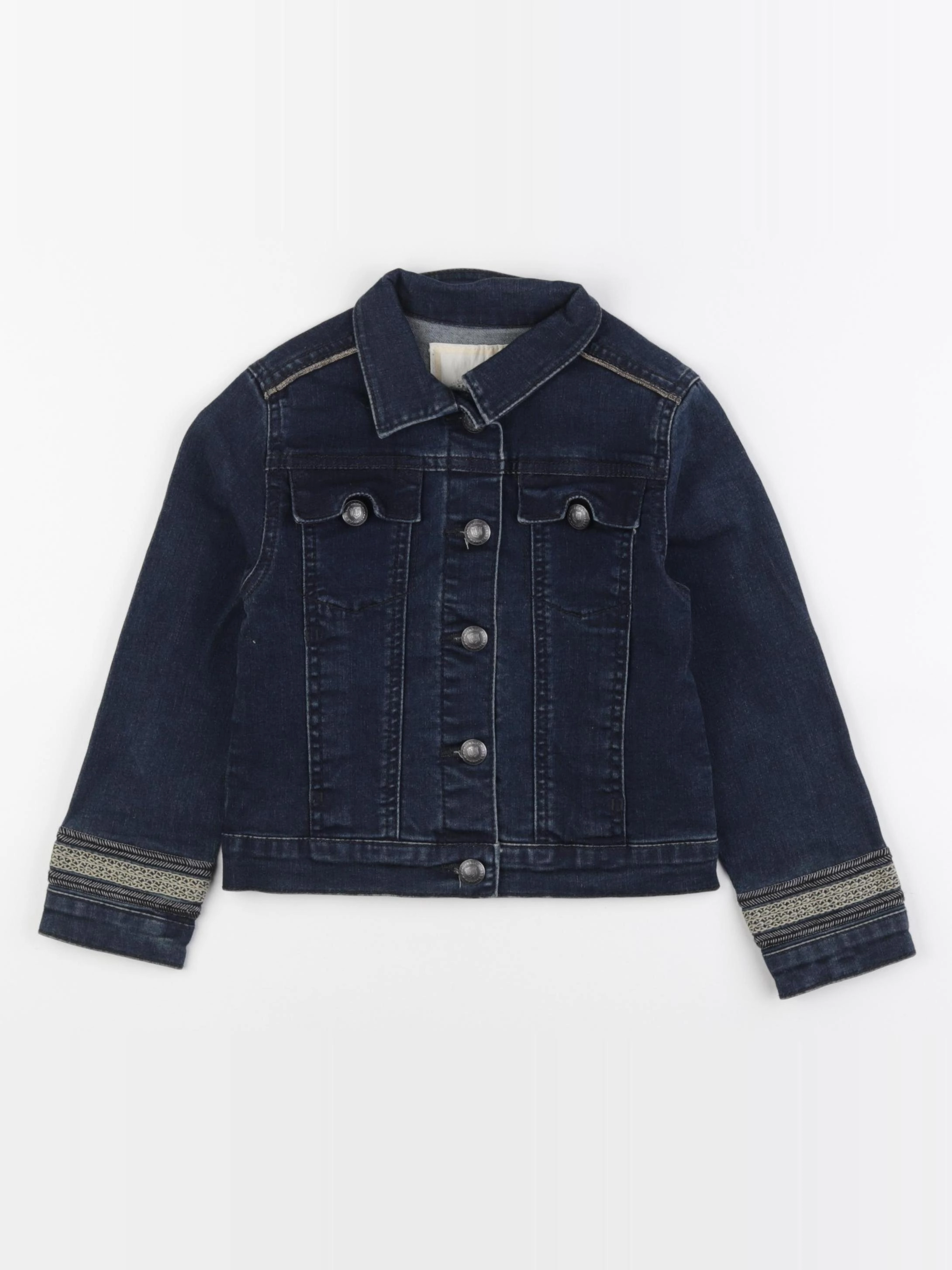 IKKS - veste imprimé au dos bleu - 5 ans