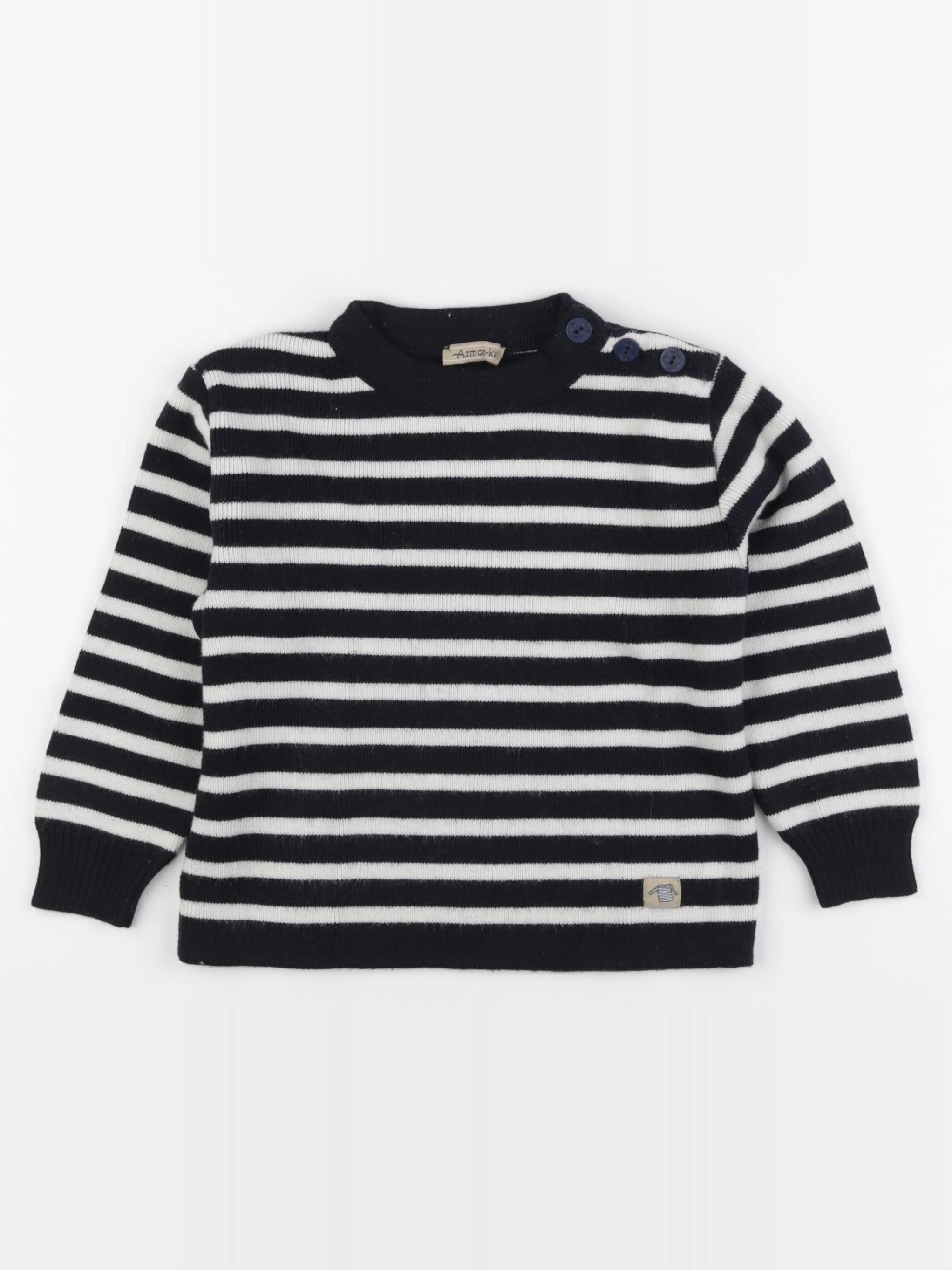 Armor Lux - pull bleu - 4 ans