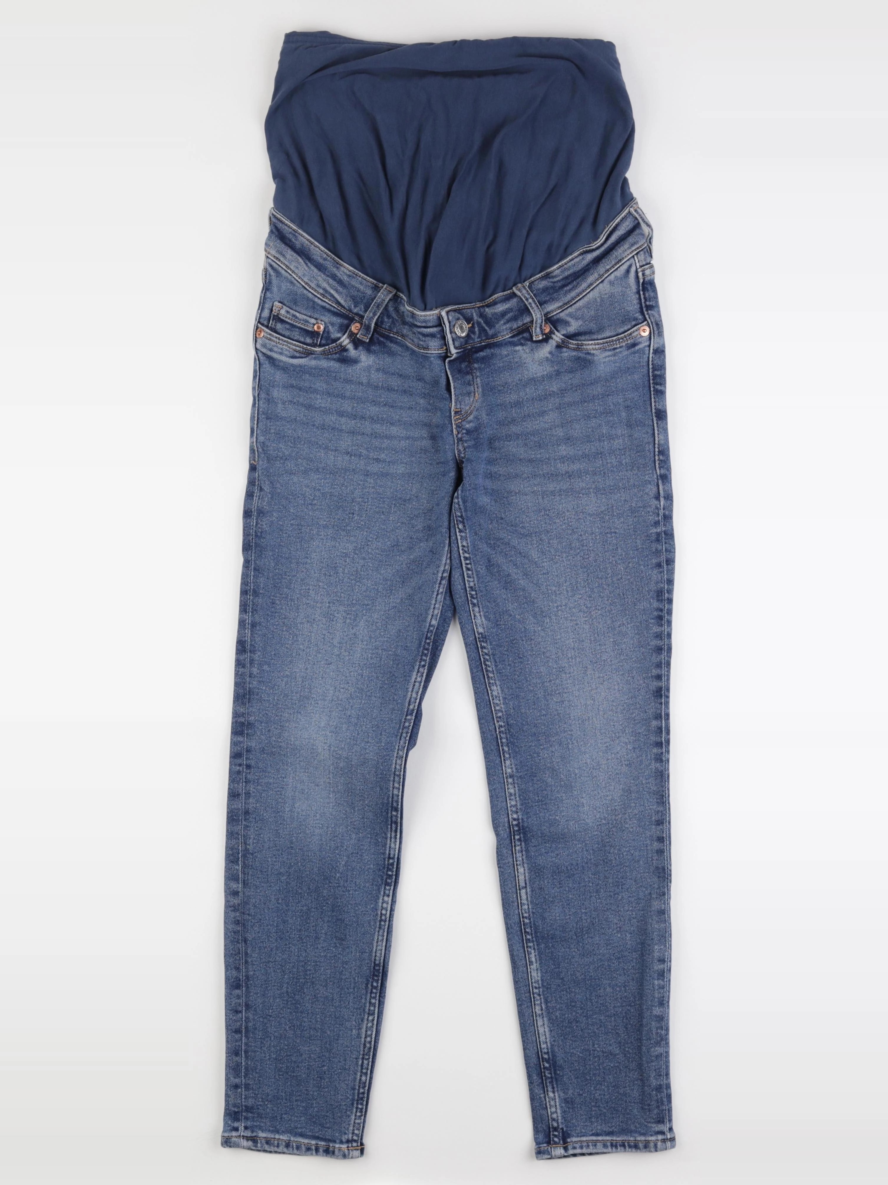 H&M - jean grossesse bleu - xs