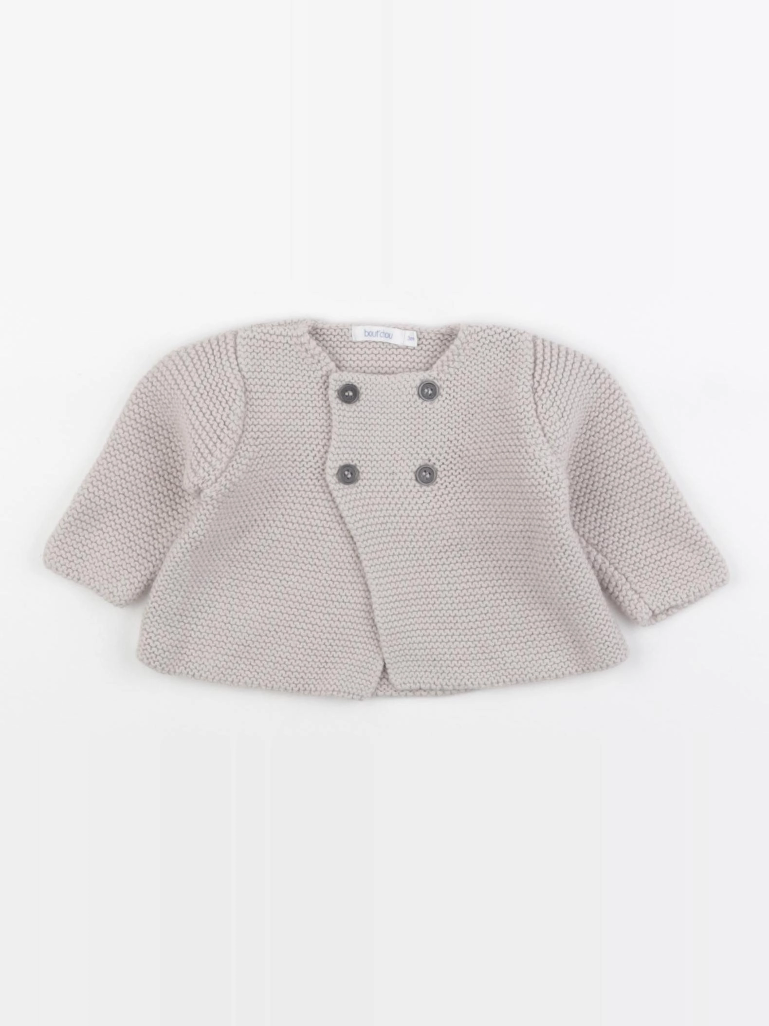 Boutchou - gilet beige - 3 mois