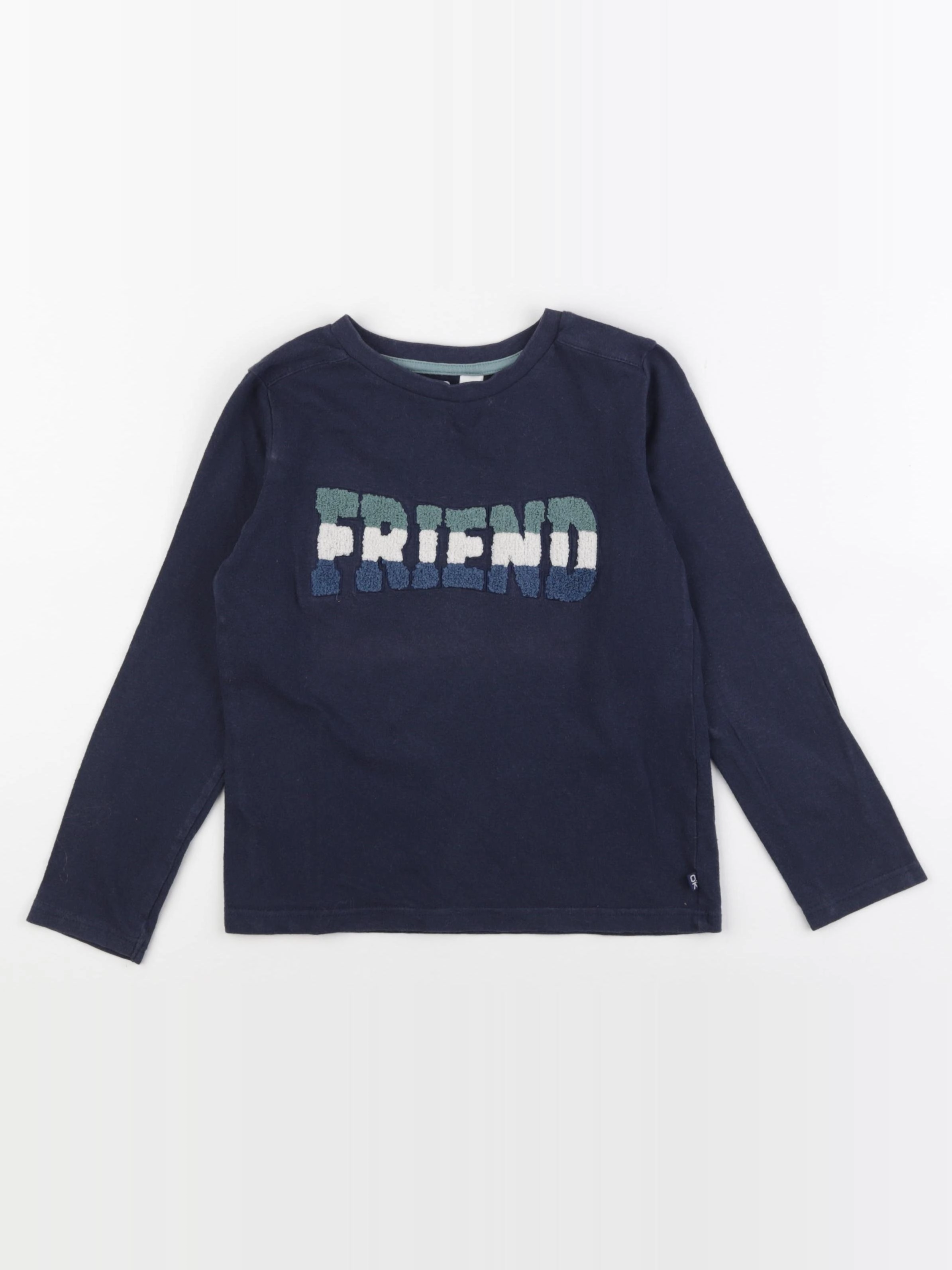 Okaidi - tee-shirt bleu - 6 ans