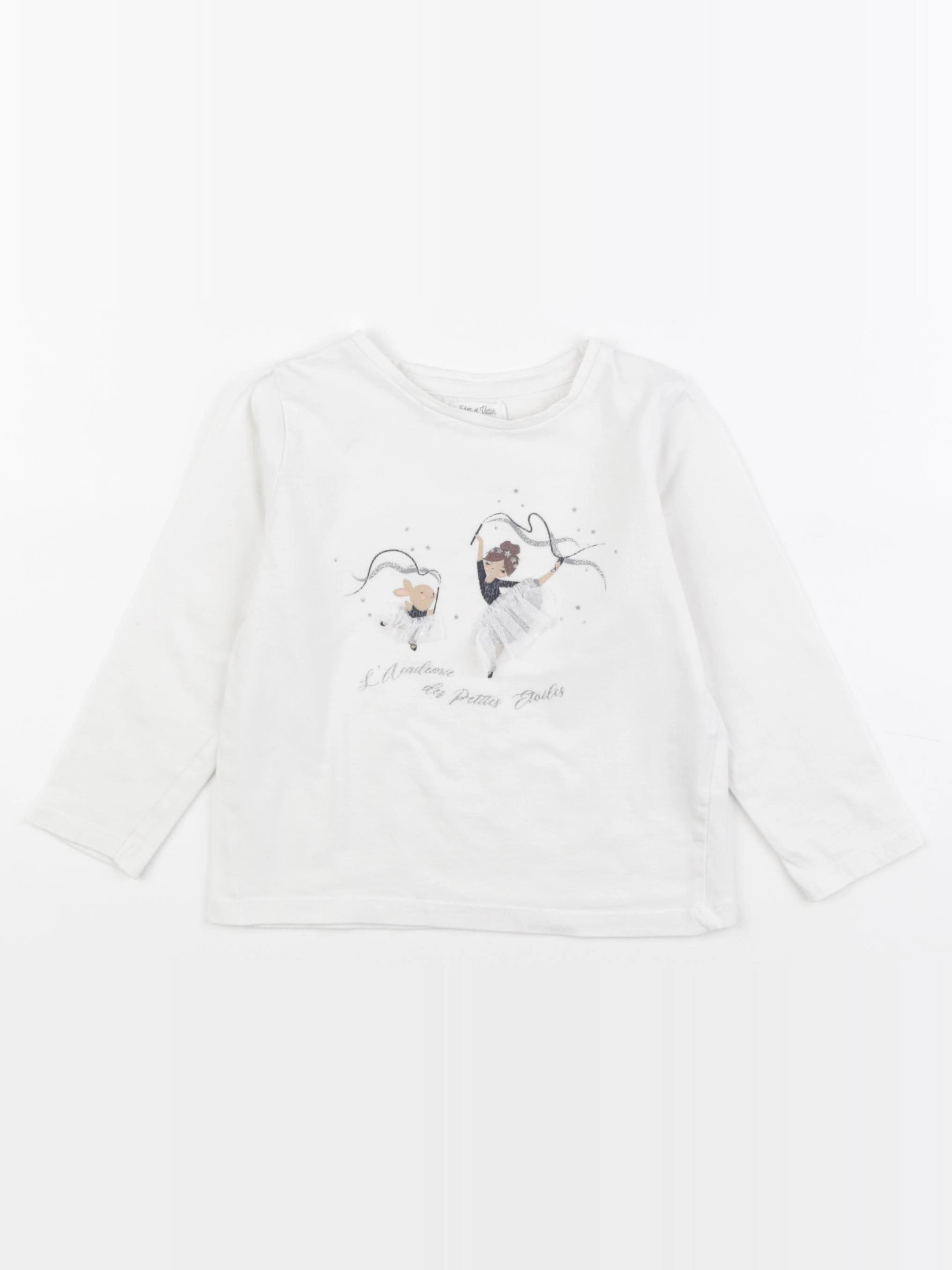Eden & Victor - tee-shirt blanc - 3 ans