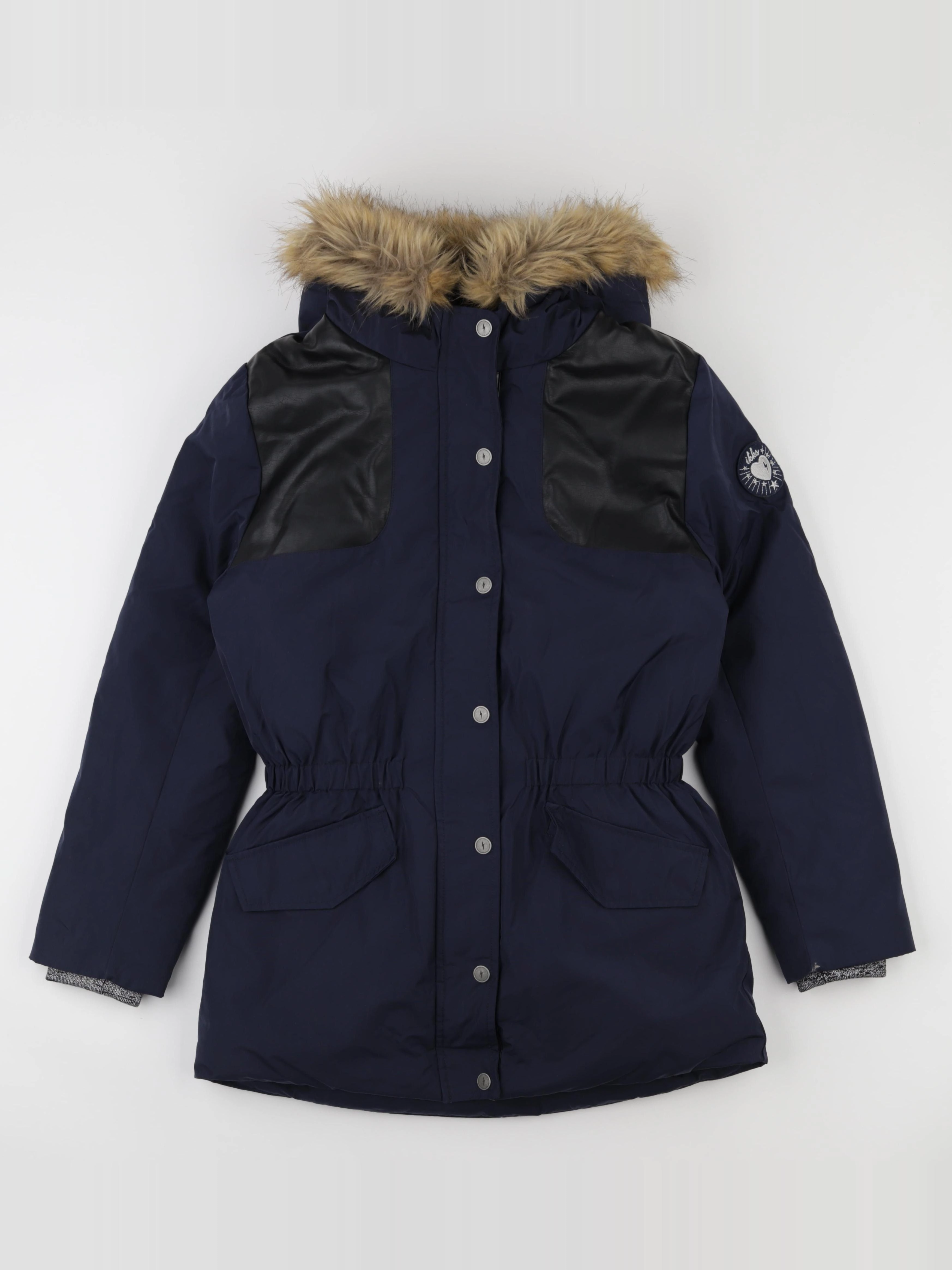 IKKS - parka bleu - 14 ans