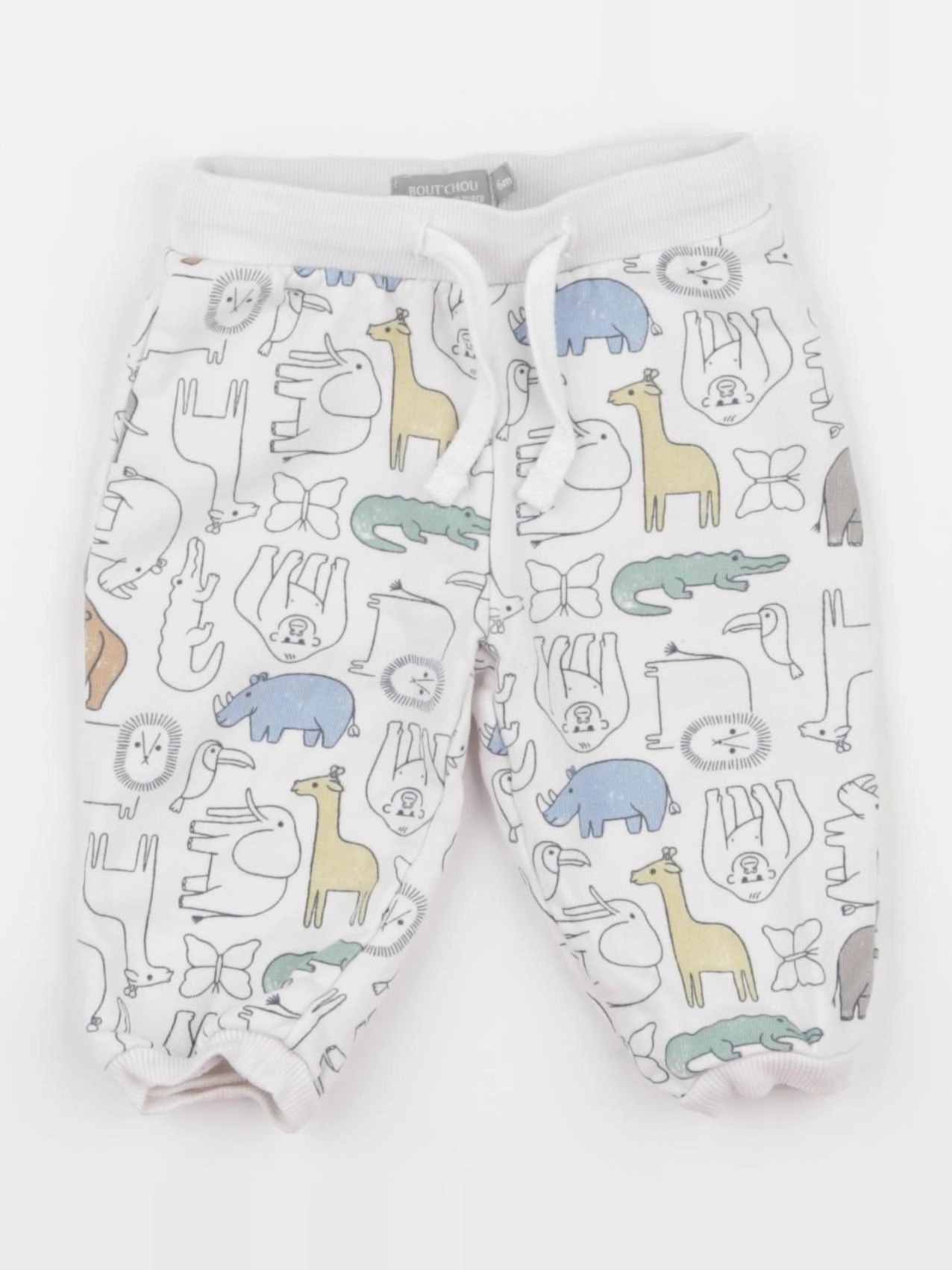Boutchou - jogging multicolore - 6 mois