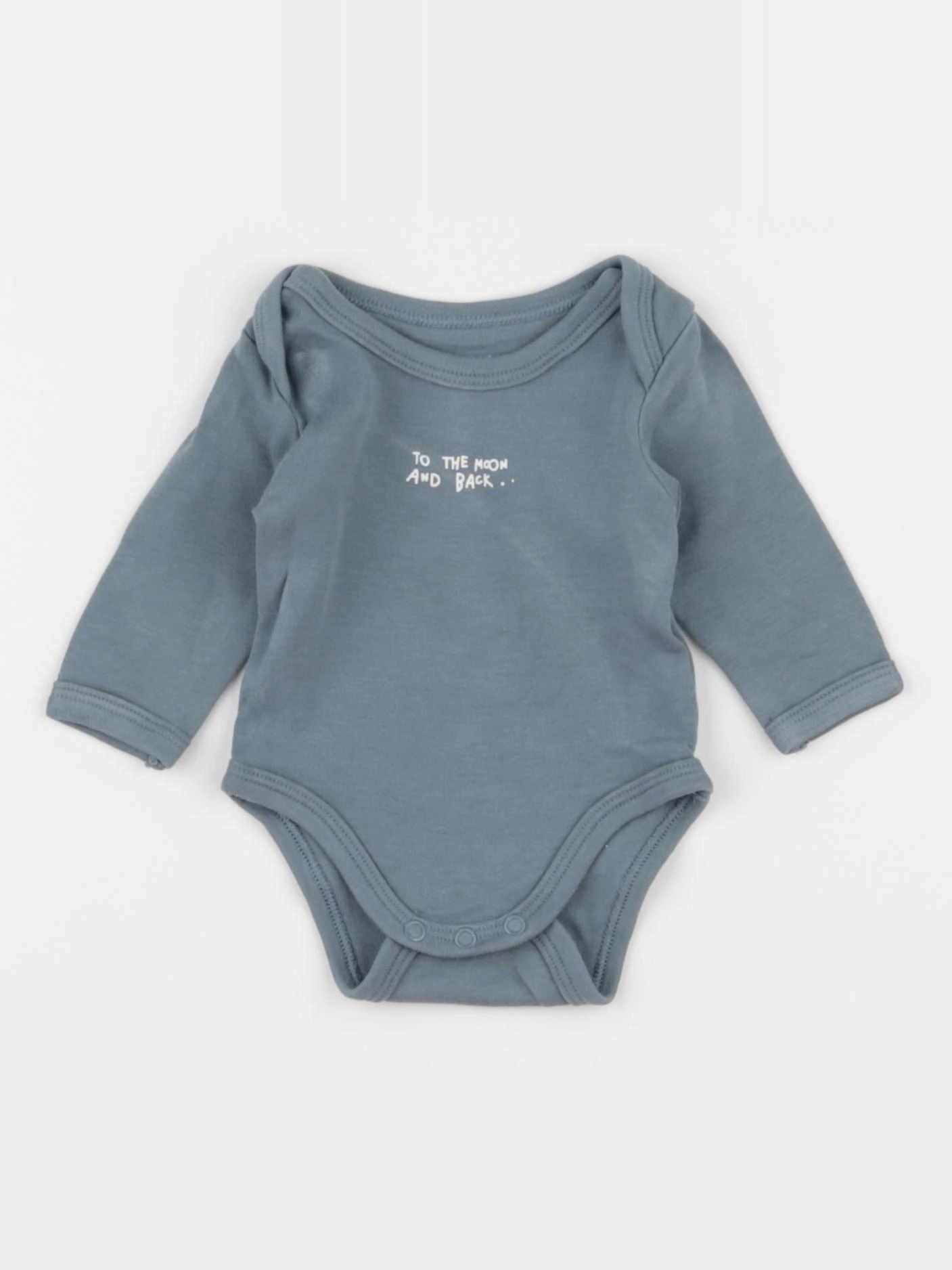 Vertbaudet - body bleu - 1 mois