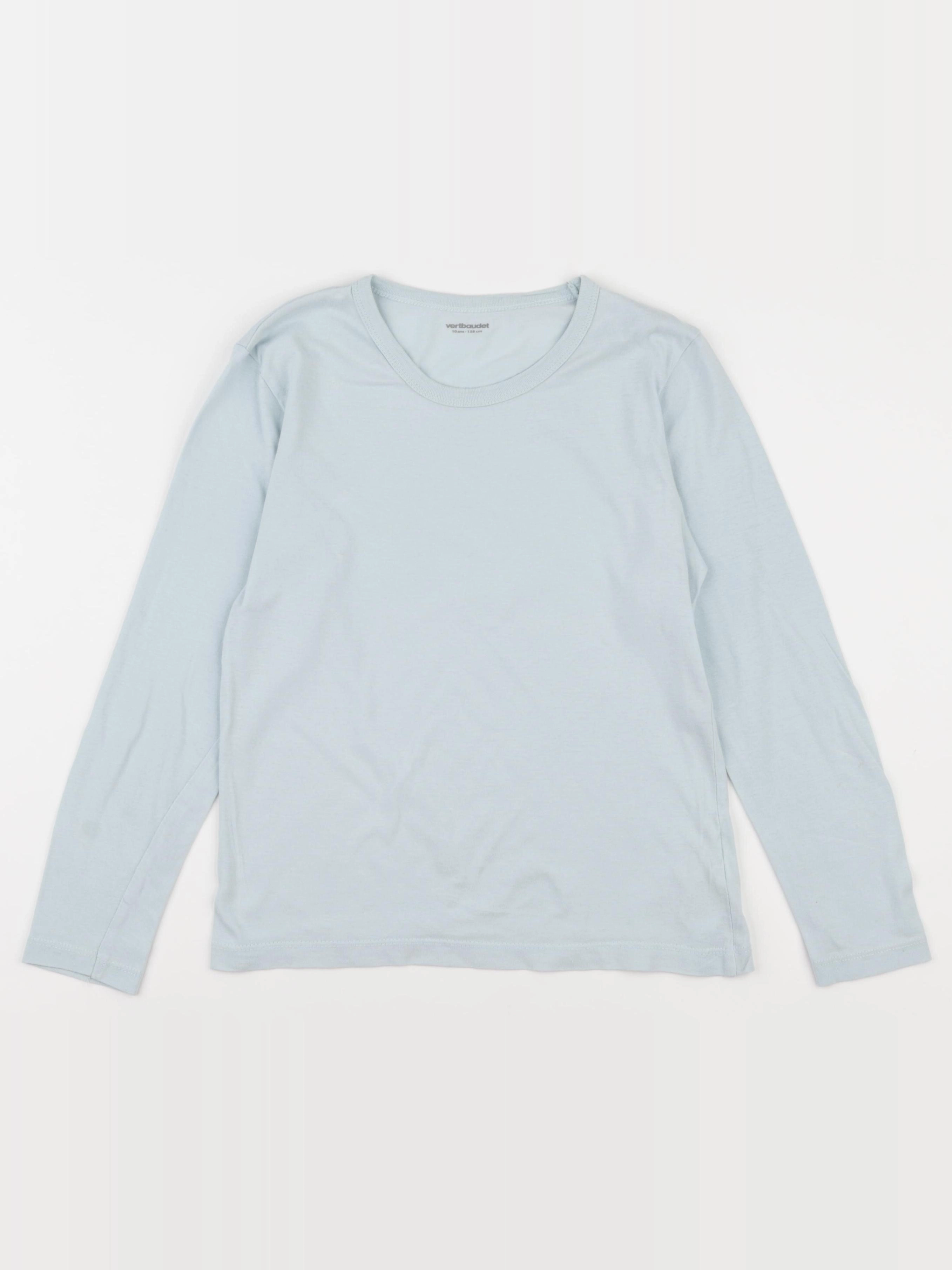 Vertbaudet - tee-shirt bleu - 10 ans