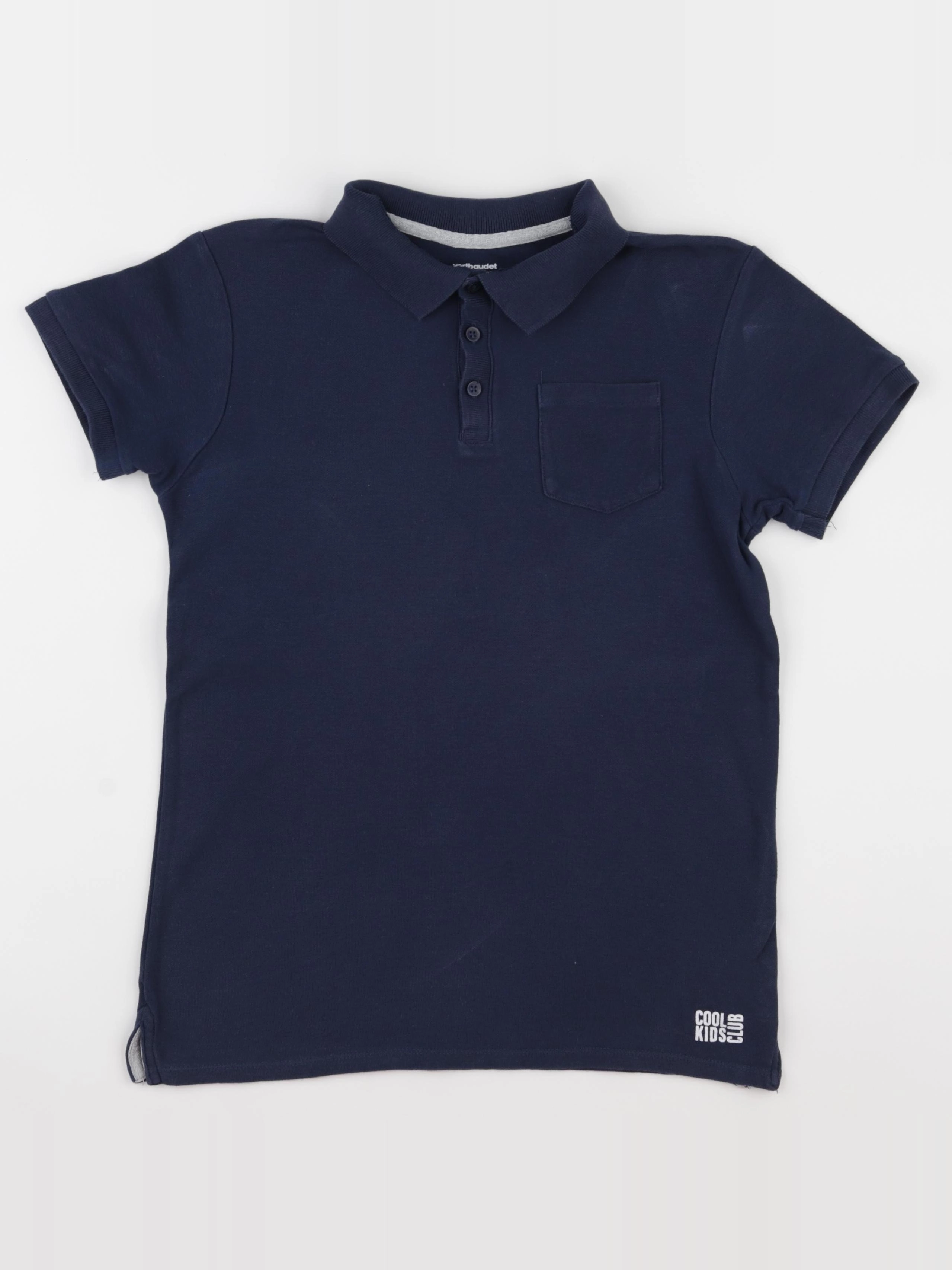 Vertbaudet - polo bleu - 12 ans
