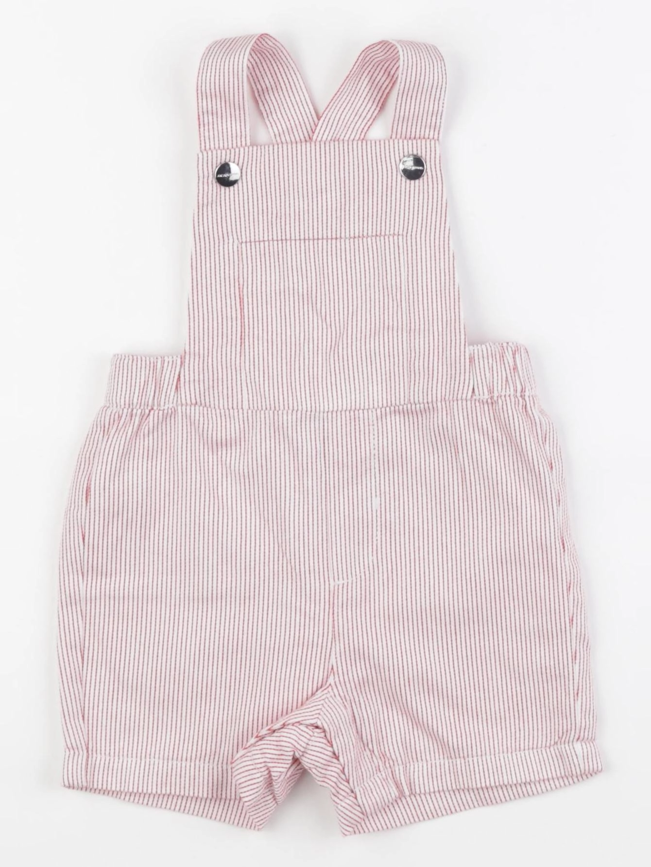 Jacadi - salopette blanc, rouge - 18 mois