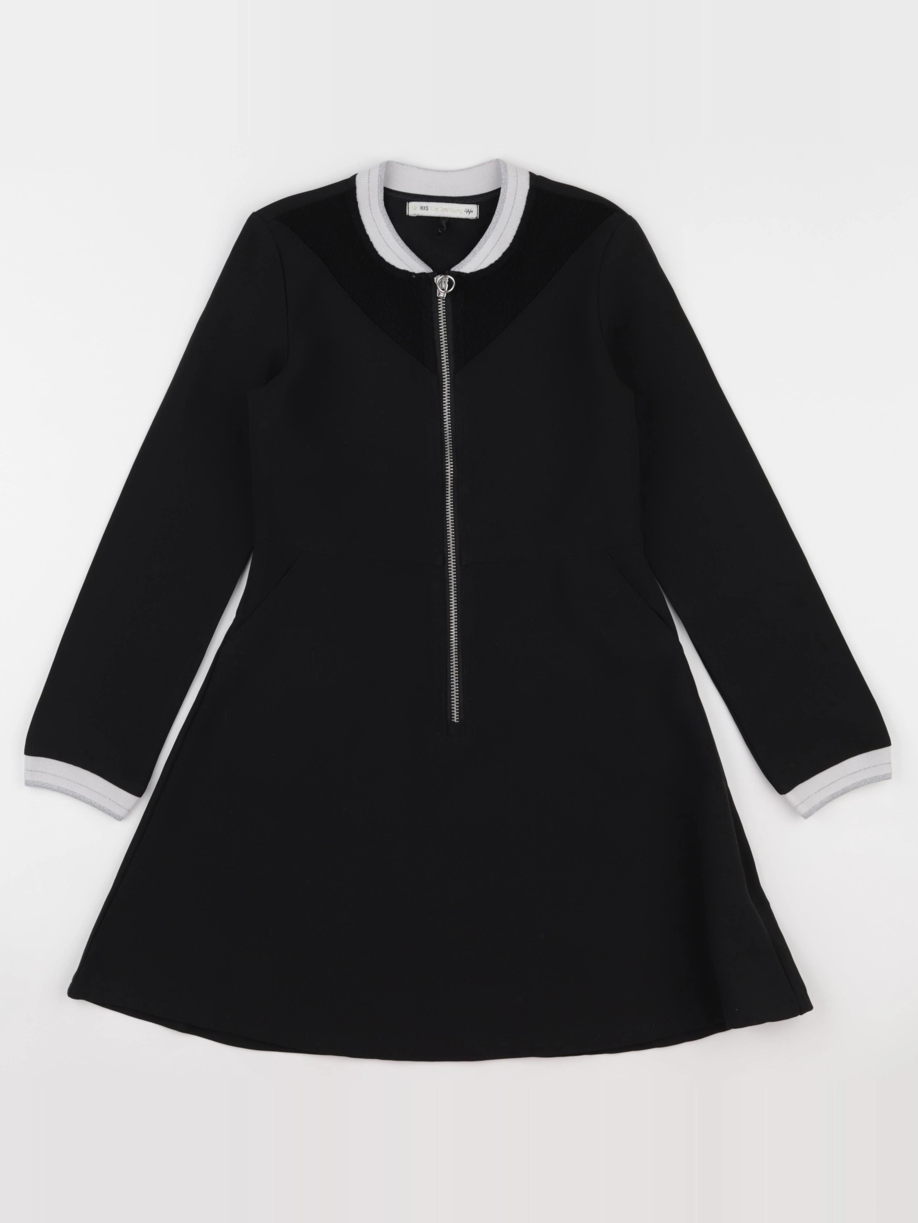 IKKS - robe noir - 10 ans