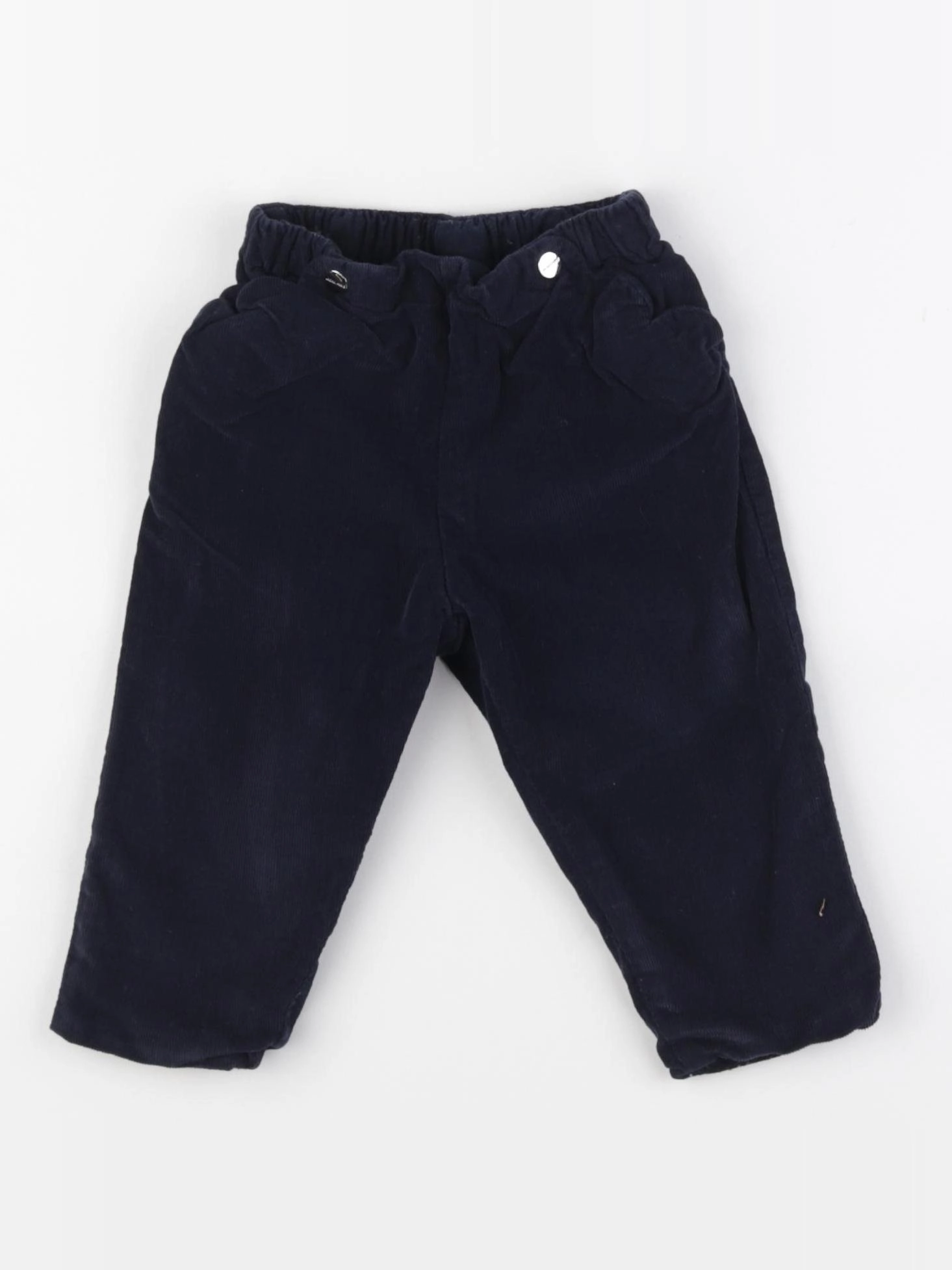 Jacadi - pantalon bleu - 12 mois