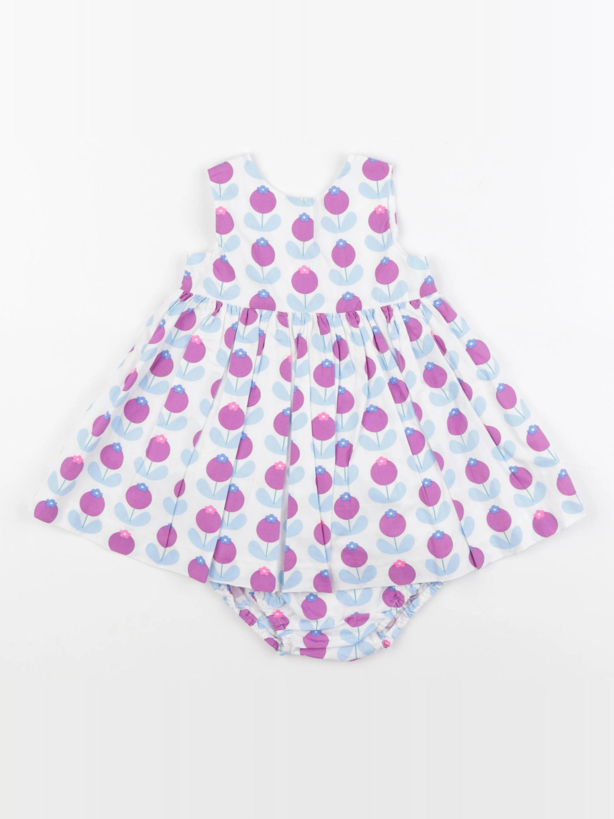 Jacadi - robe multicolore - 12 mois