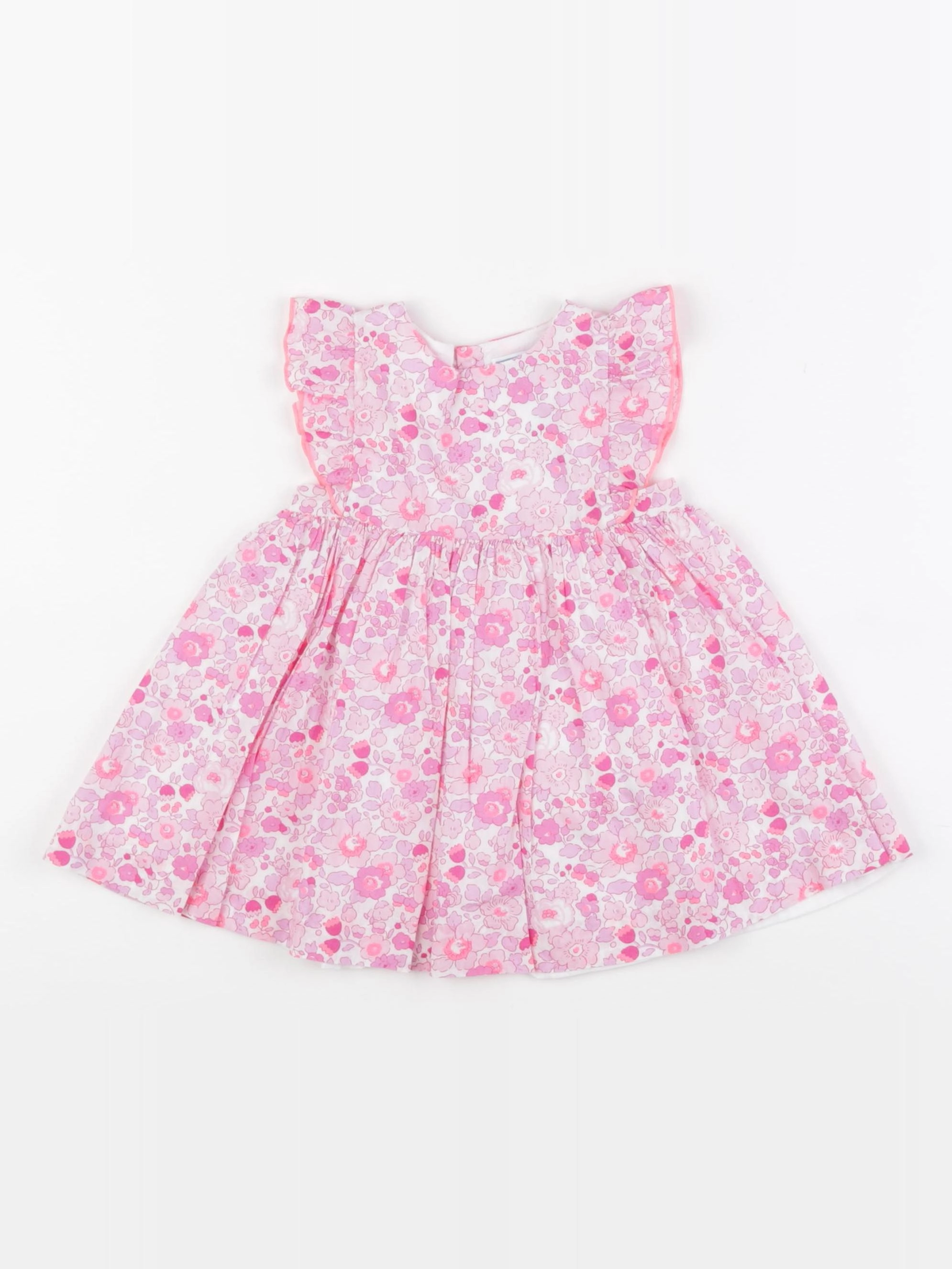 Jacadi - robe liberty rose - 12 mois