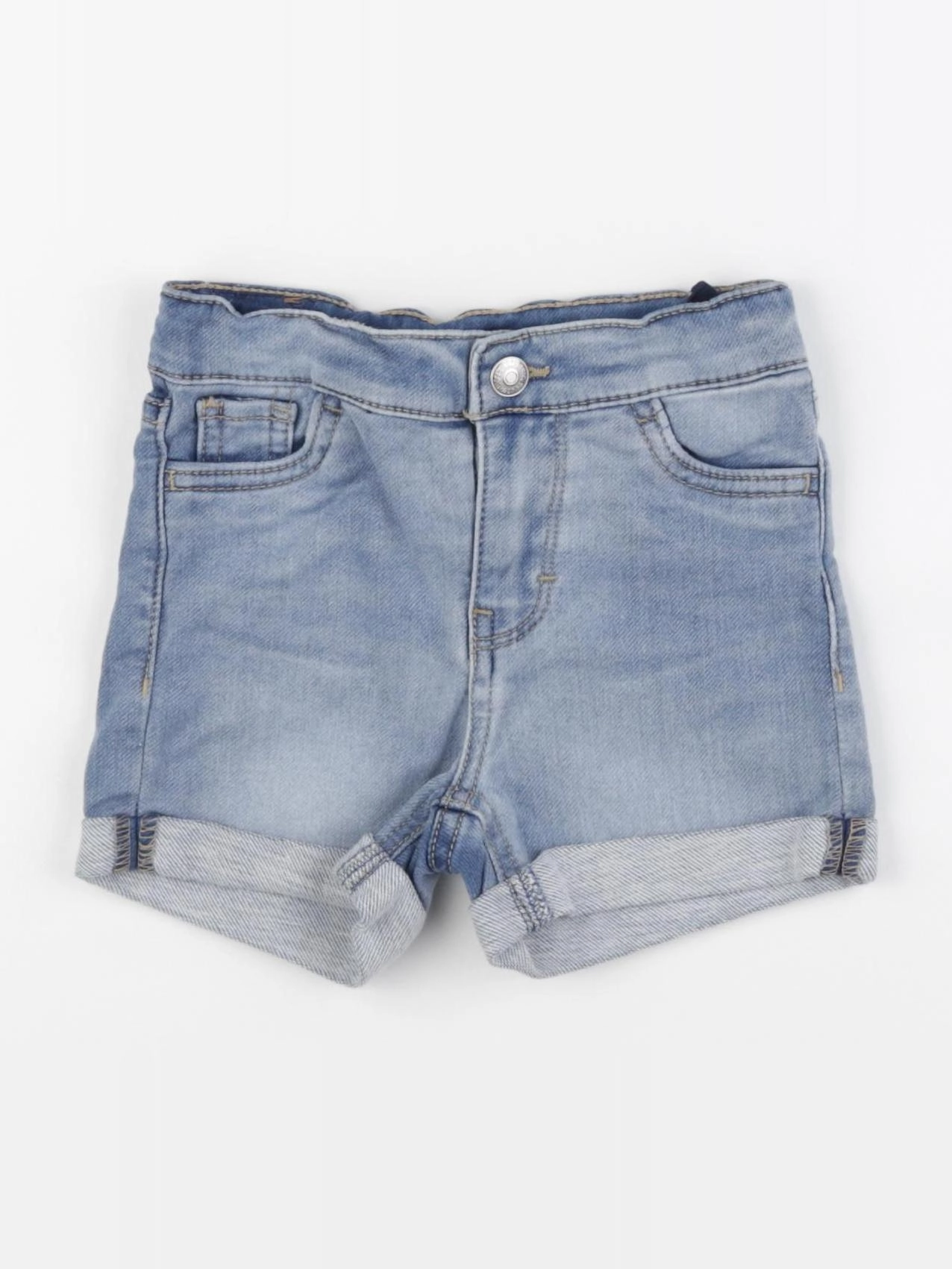 Levi's - short bleu - 24 mois