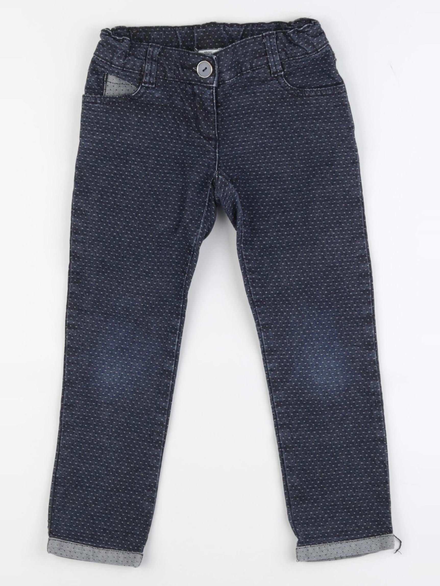 Cyrillus - pantalon bleu - 4 ans