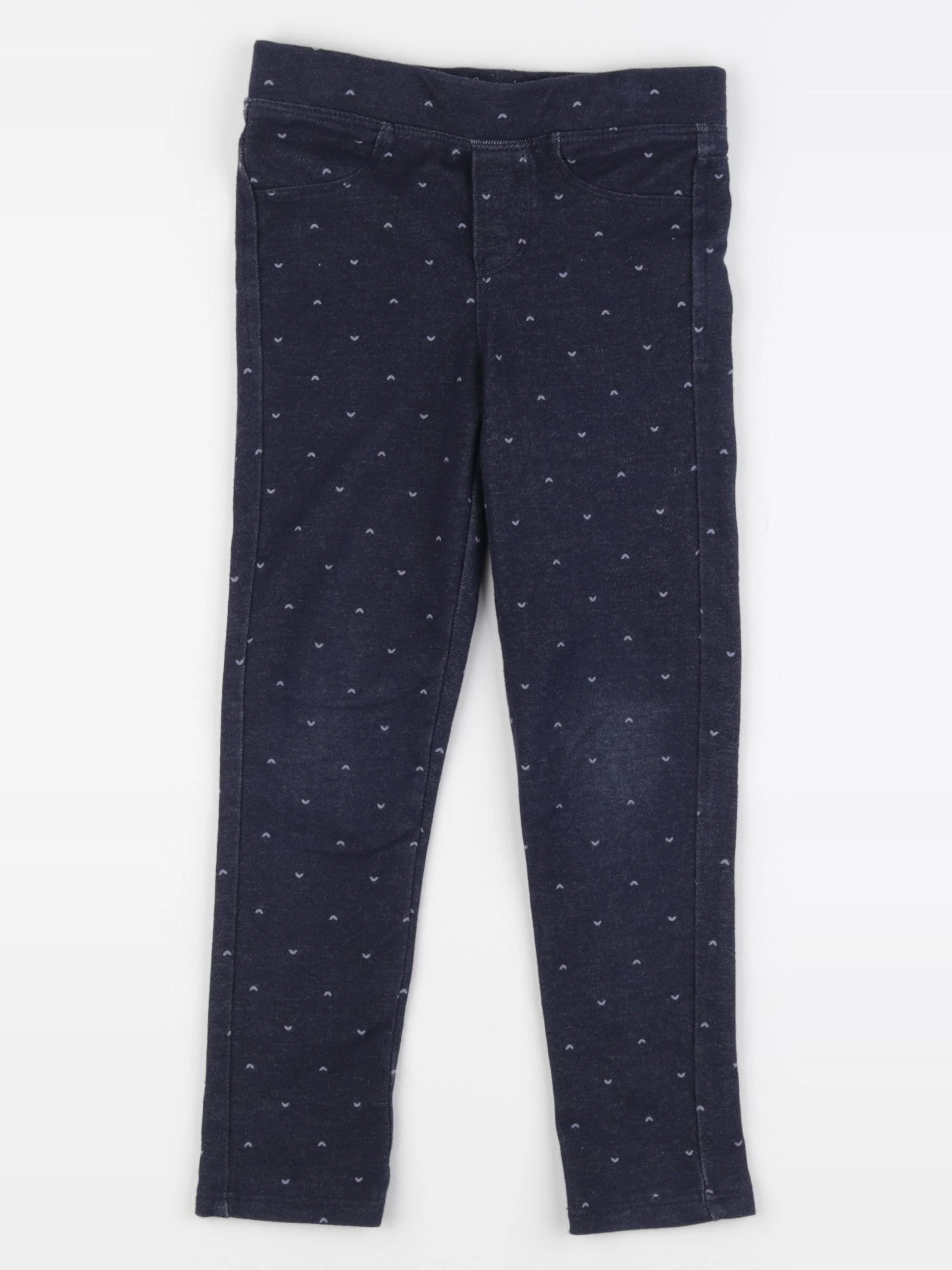Okaidi - jegging bleu - 5 ans