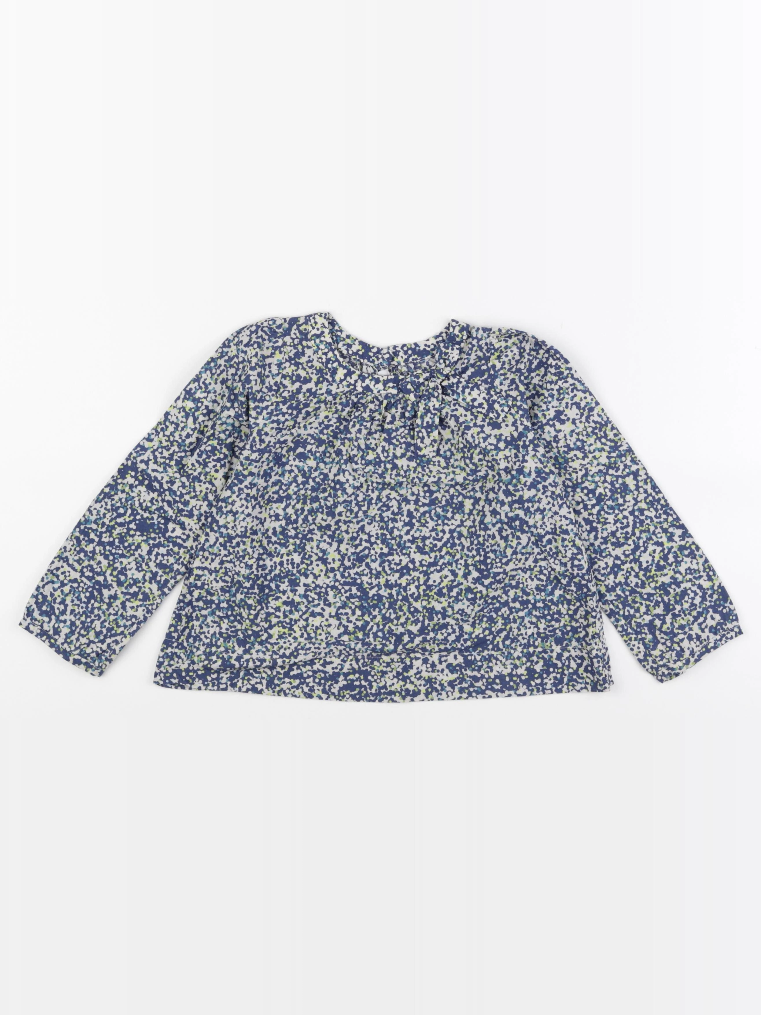 Jacadi - blouse bleu - 4 ans