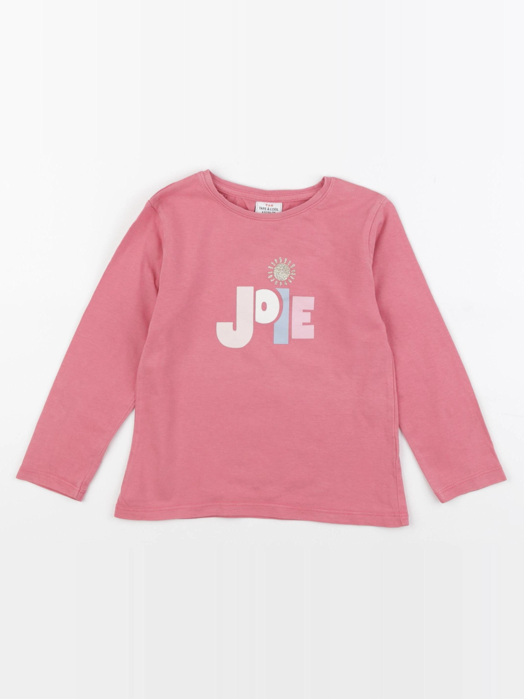 Tape à l'oeil - tee-shirt rose - 4 ans
