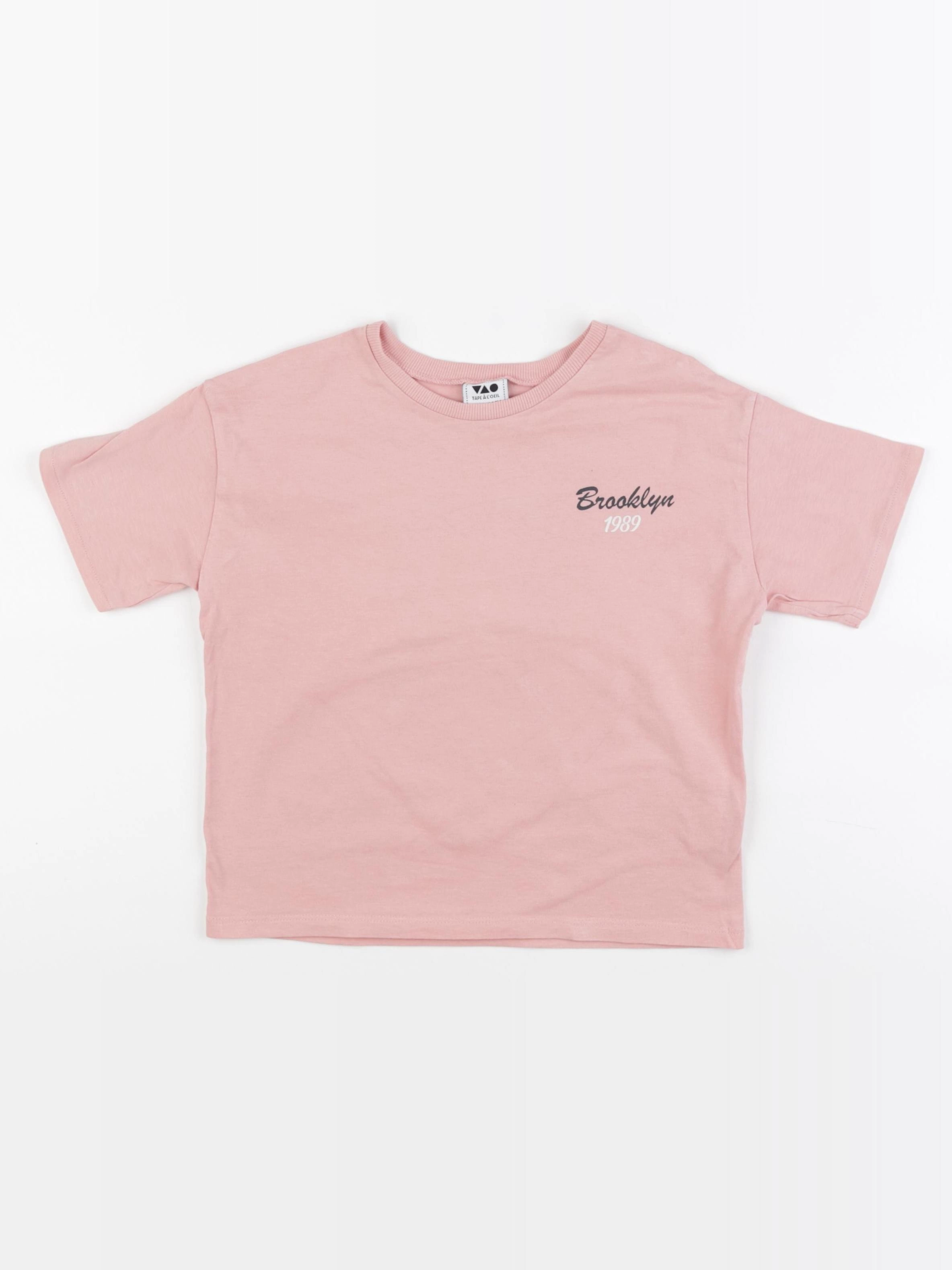 Tape à l'oeil - tee-shirt imprimé au dos rose - 4 ans
