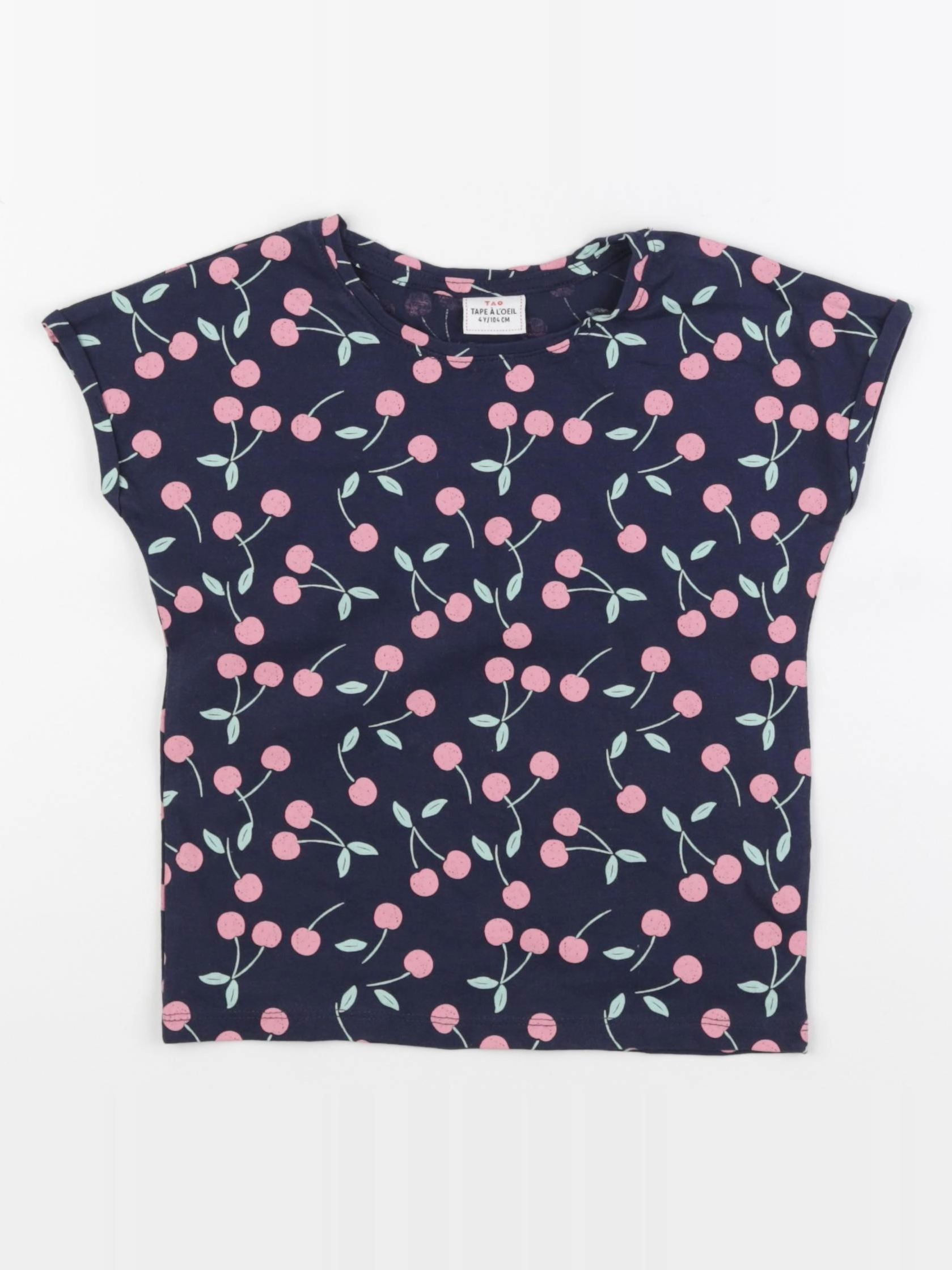 Tape à l'oeil - tee-shirt bleu - 4 ans