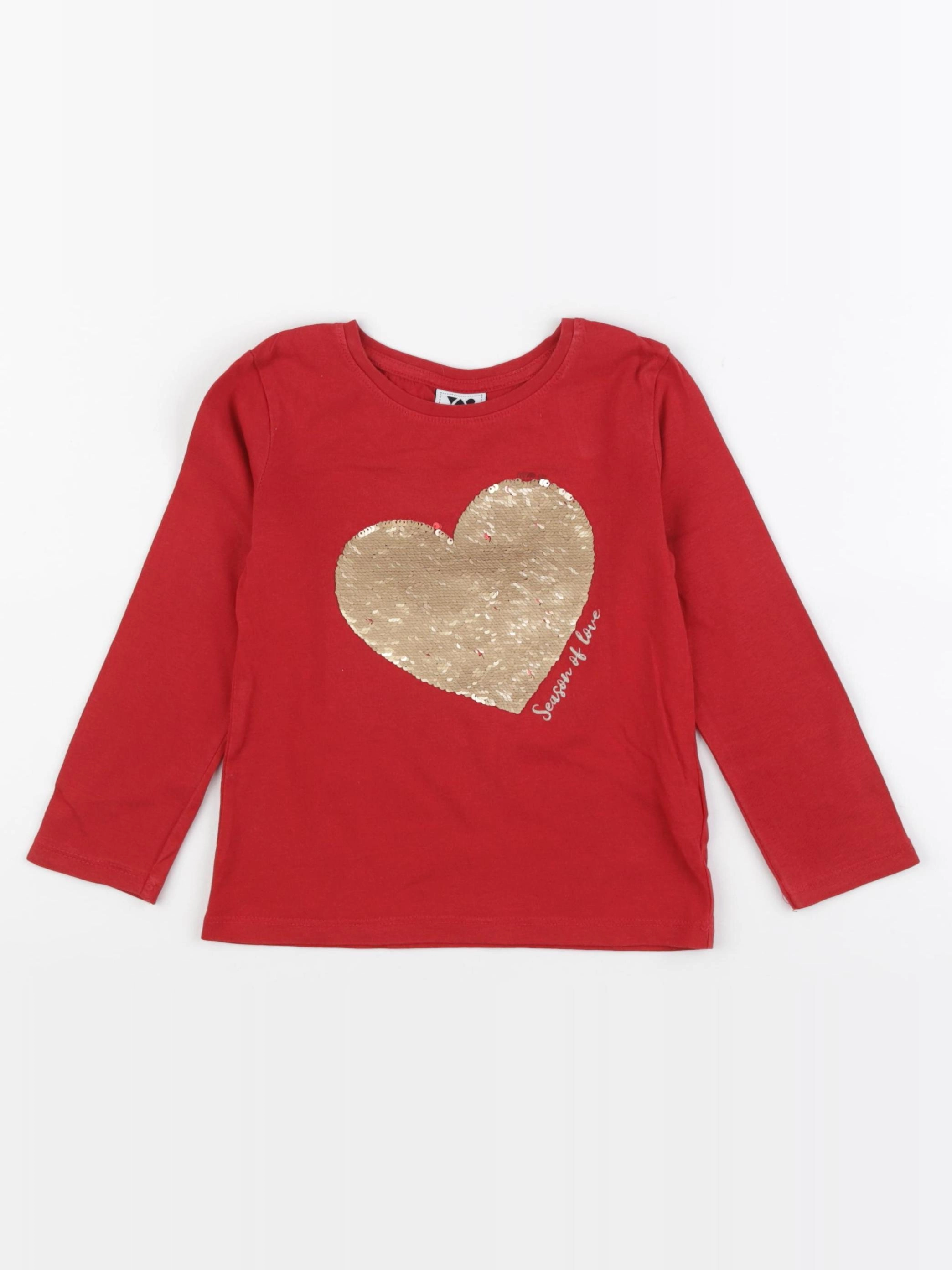 Tape à l'oeil - tee-shirt rouge - 4 ans