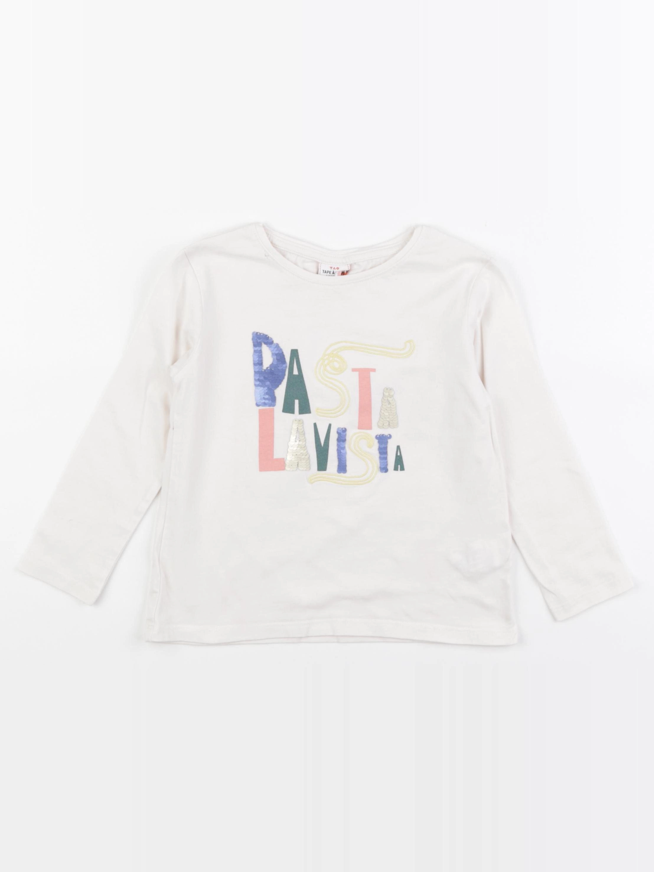 Tape à l'oeil - tee-shirt beige - 4 ans
