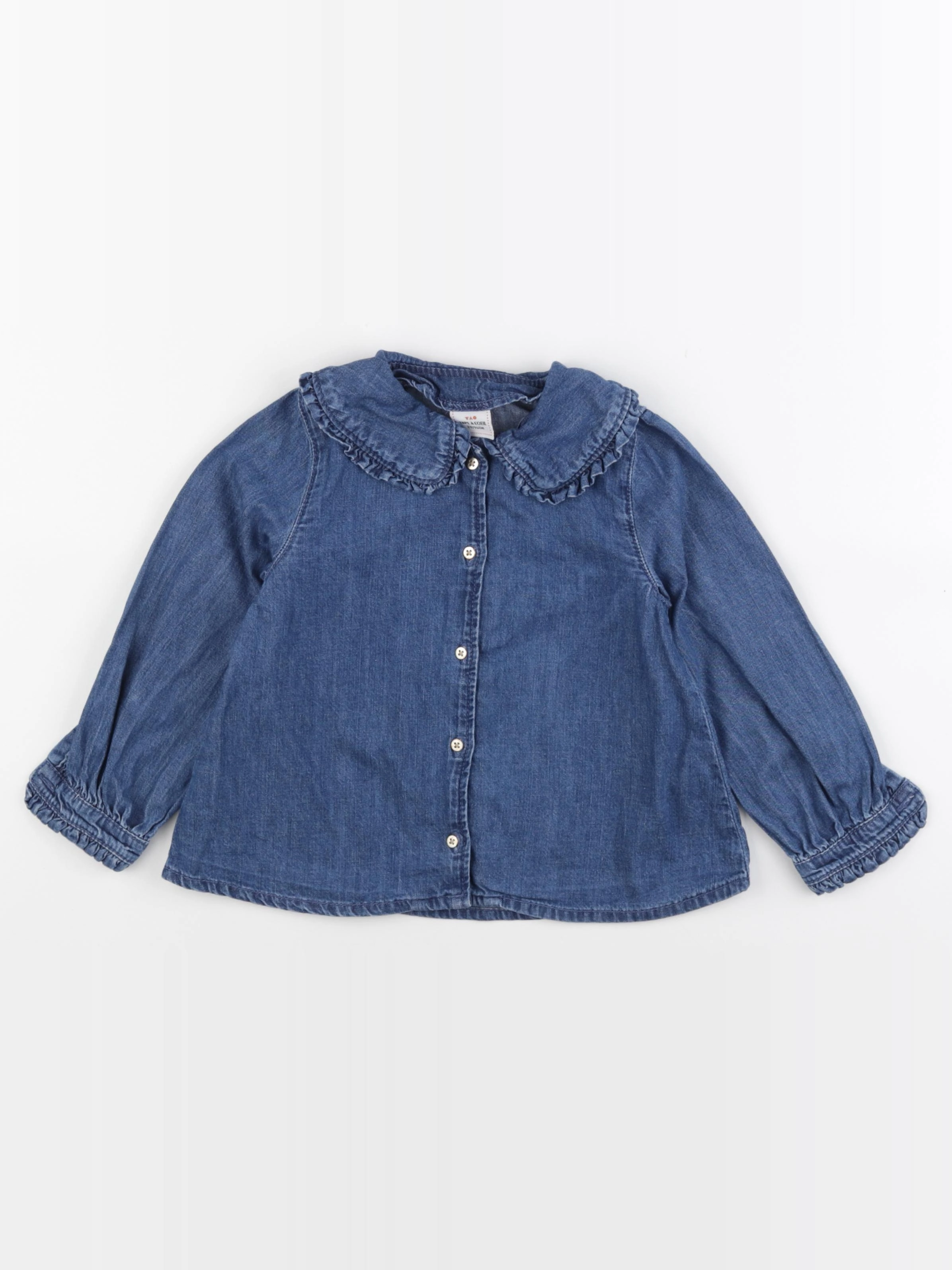 Tape à l'oeil - blouse bleu - 3 ans