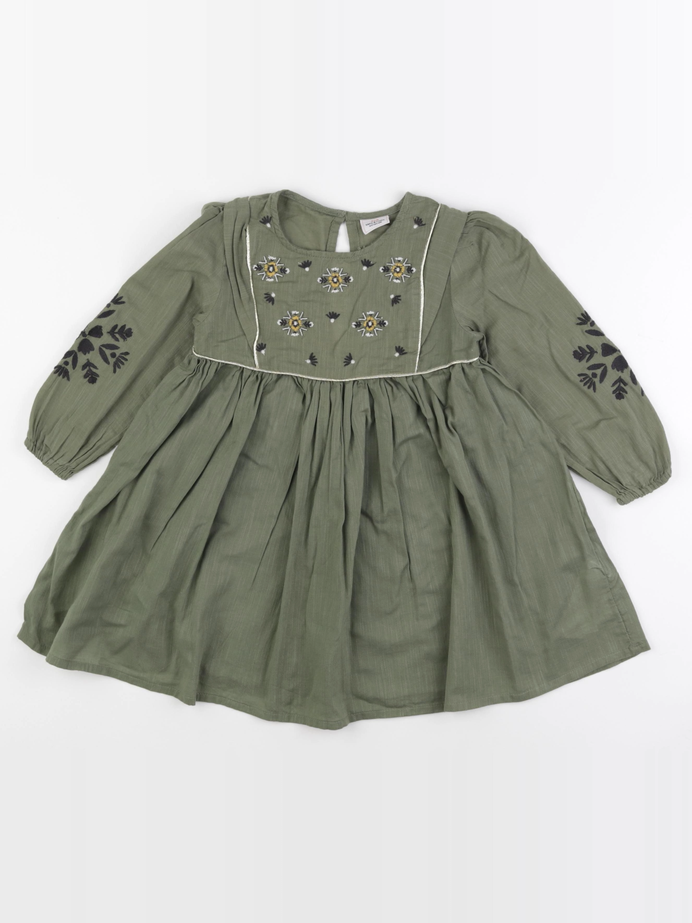 Tape à l'oeil - robe vert - 4 ans