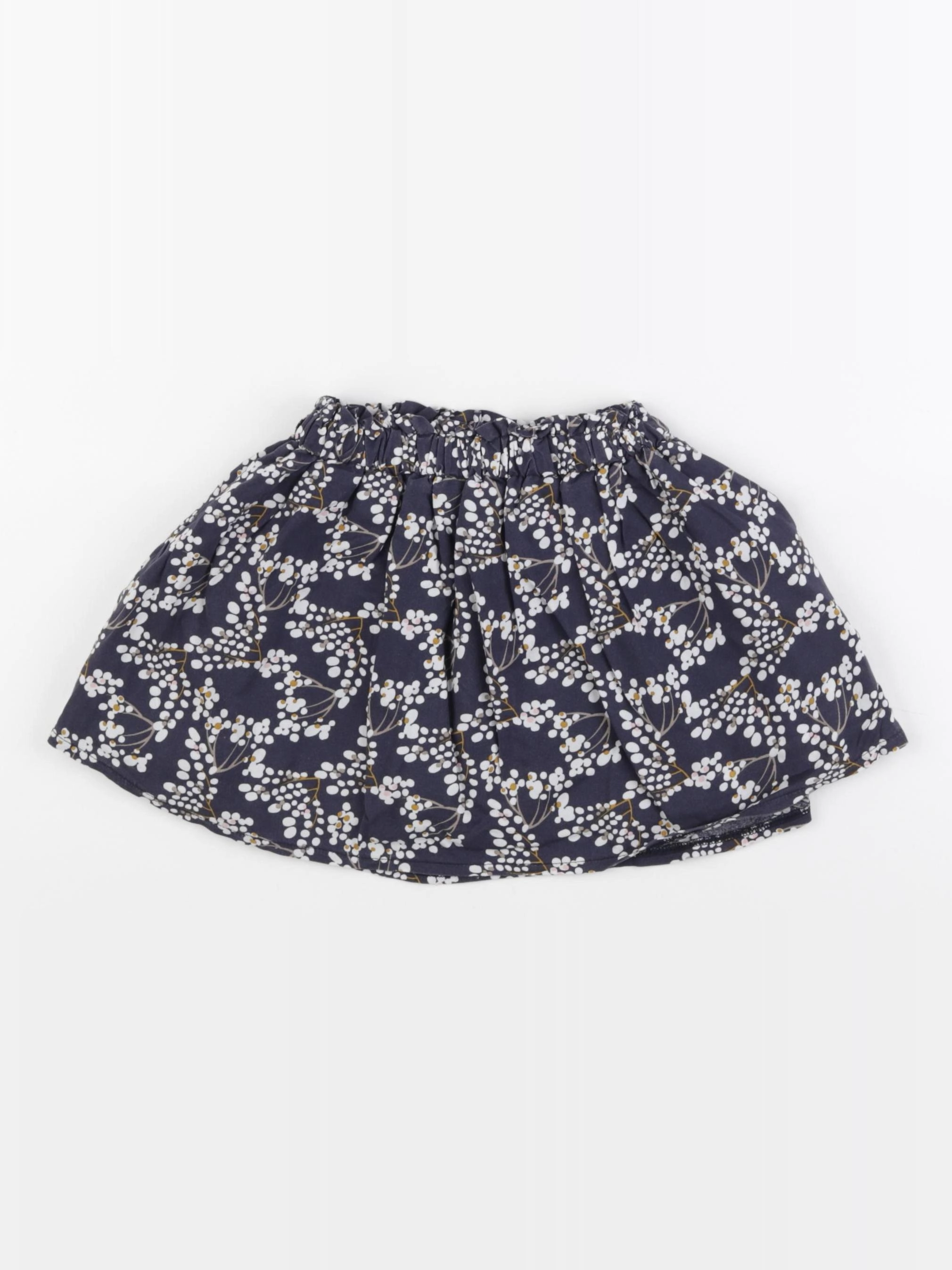 Little Cigogne - jupe bleu - 4 ans