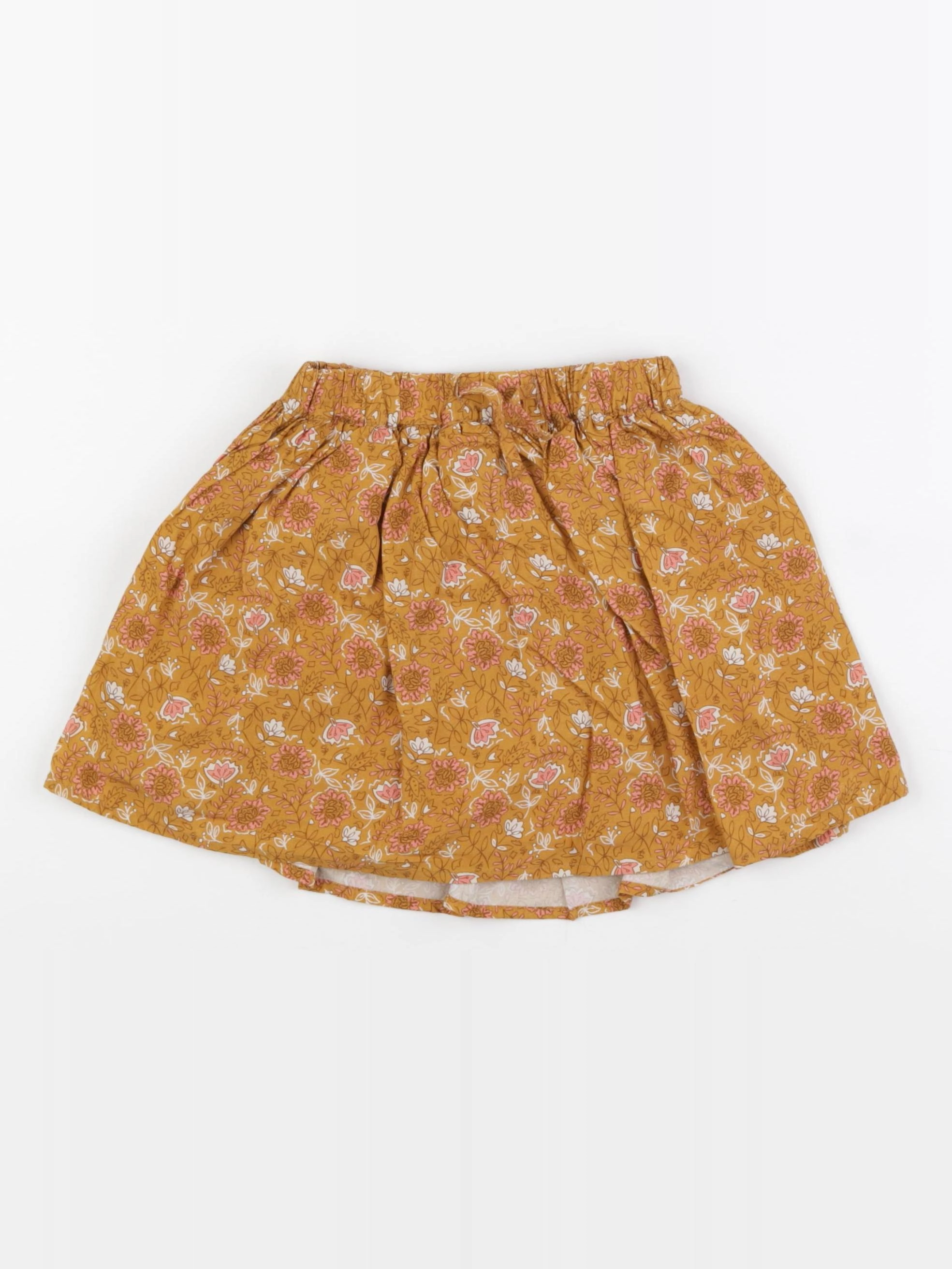 Little Cigogne - jupe jaune - 4 ans