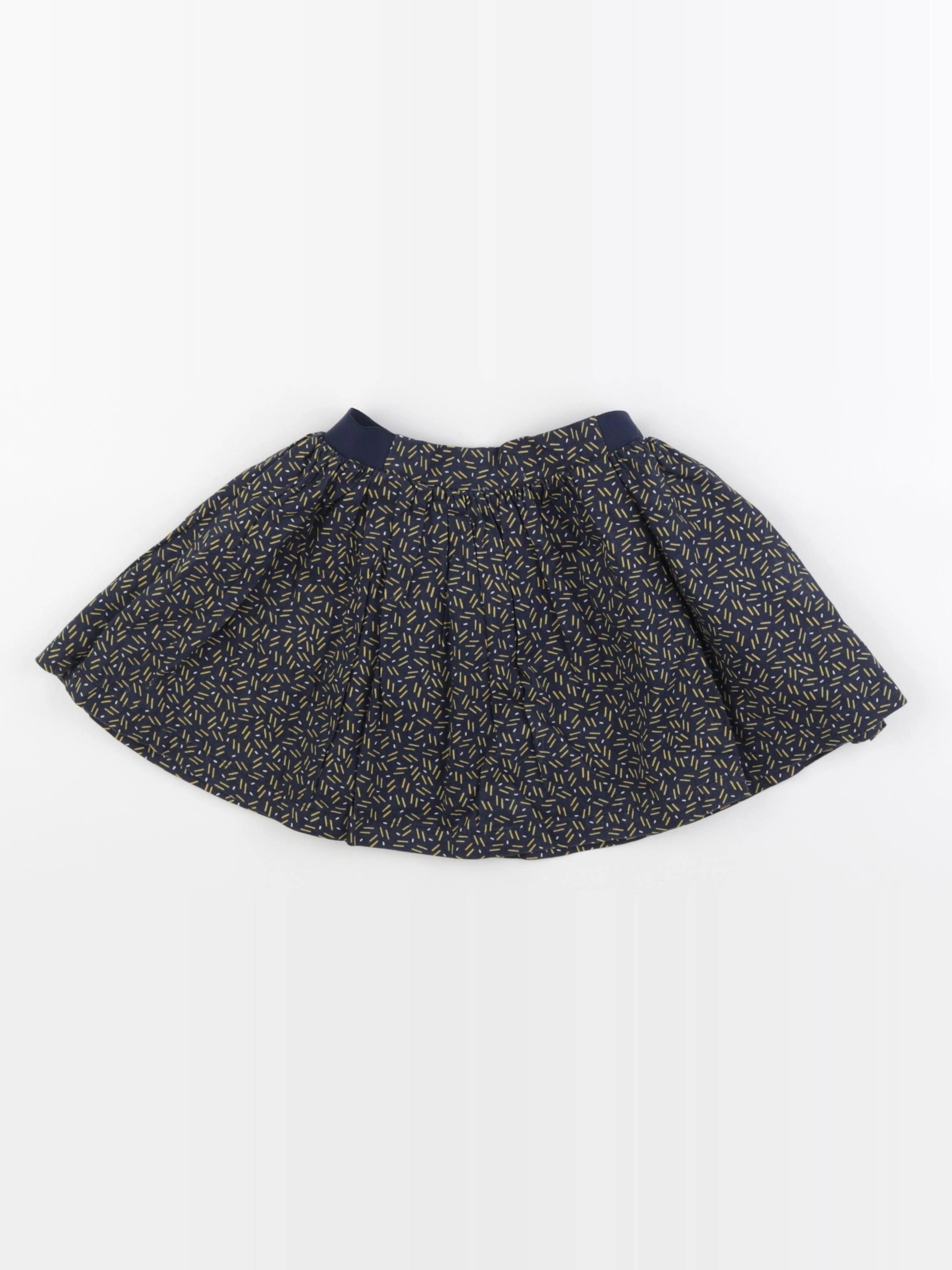 Okaidi - jupe bleu - 4 ans