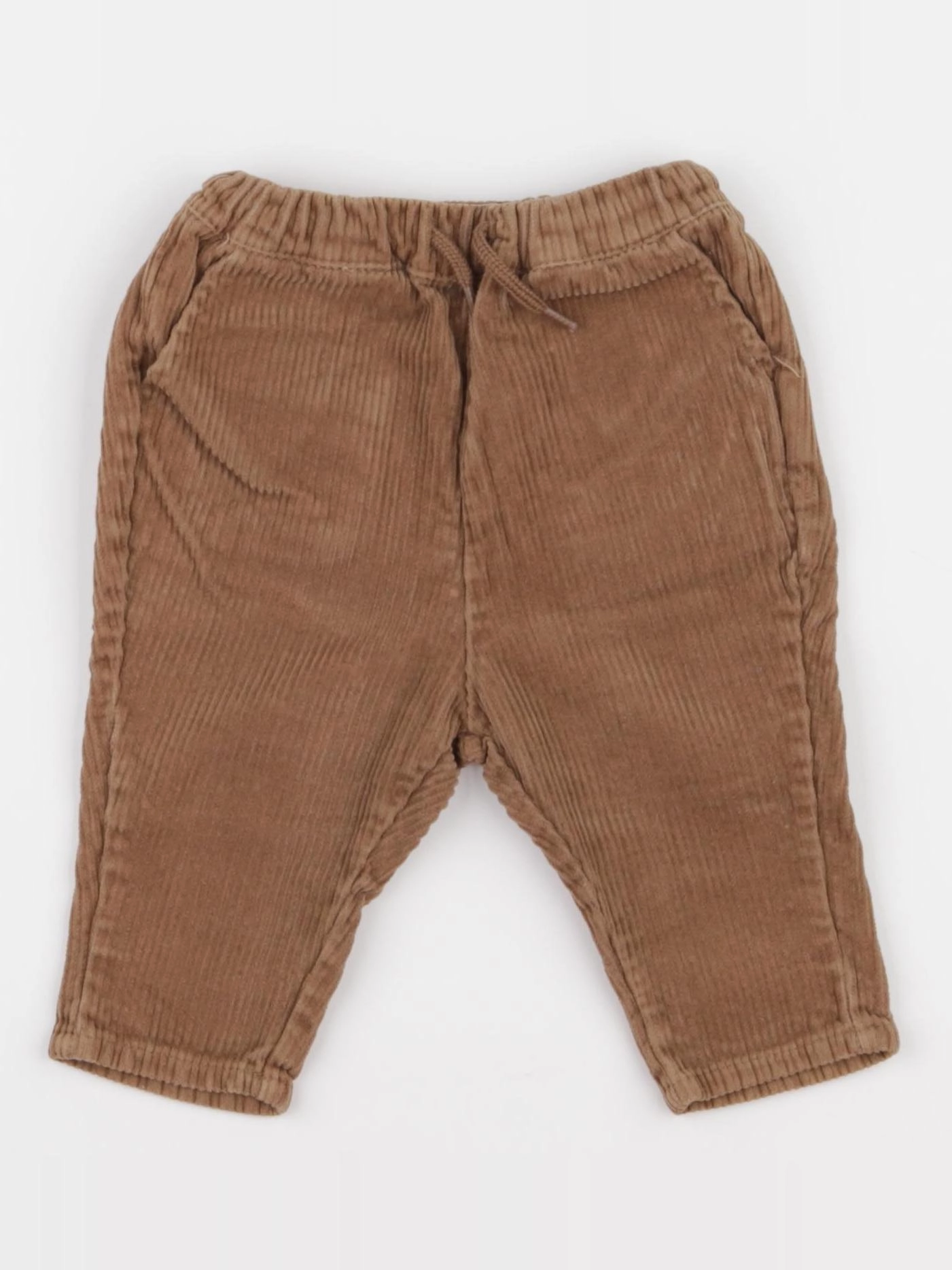 Vertbaudet - pantalon marron - 3 mois