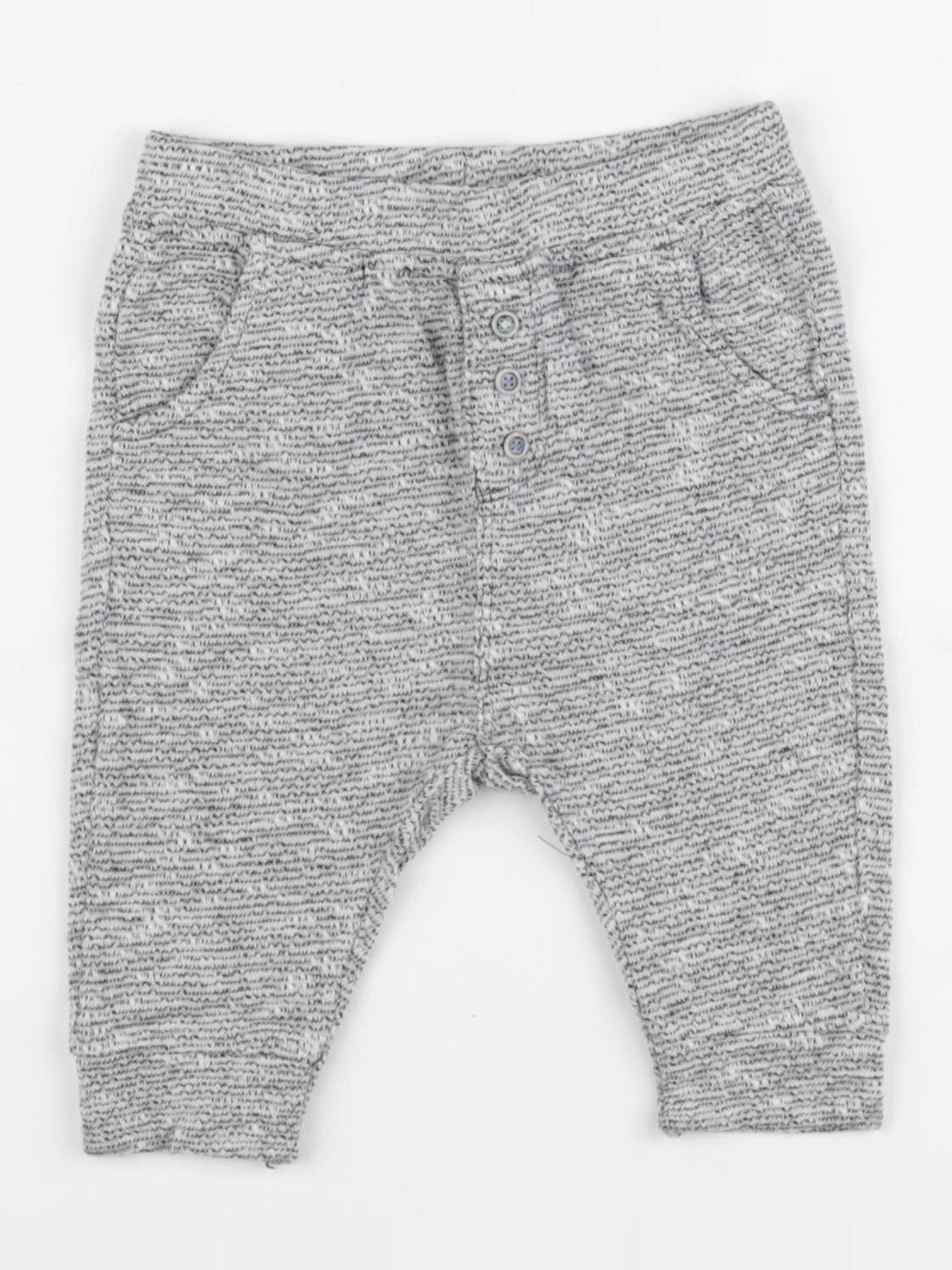 Zara - sarouel gris - 6/9 mois