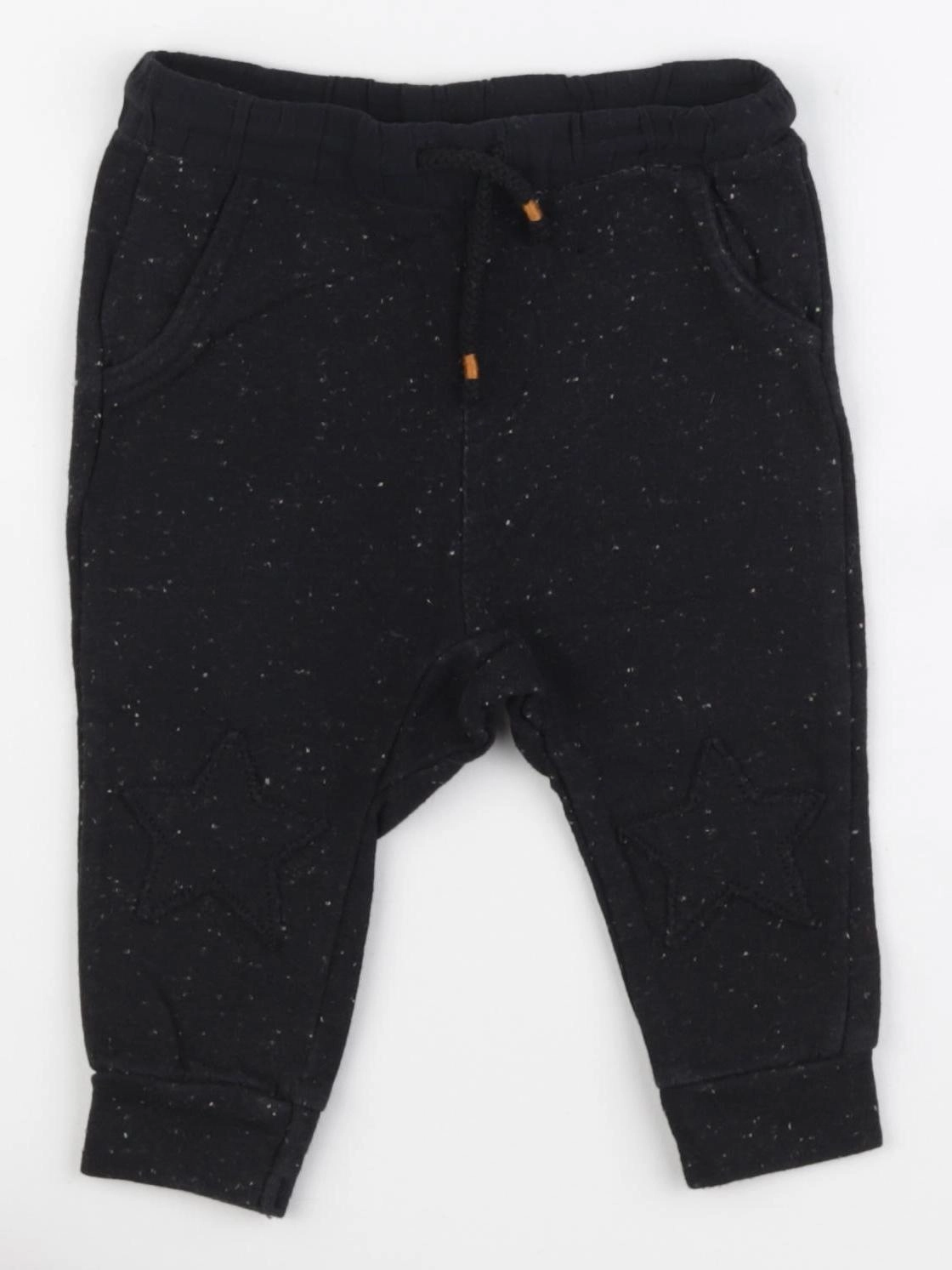 Zara - jogging noir - 6/9 mois