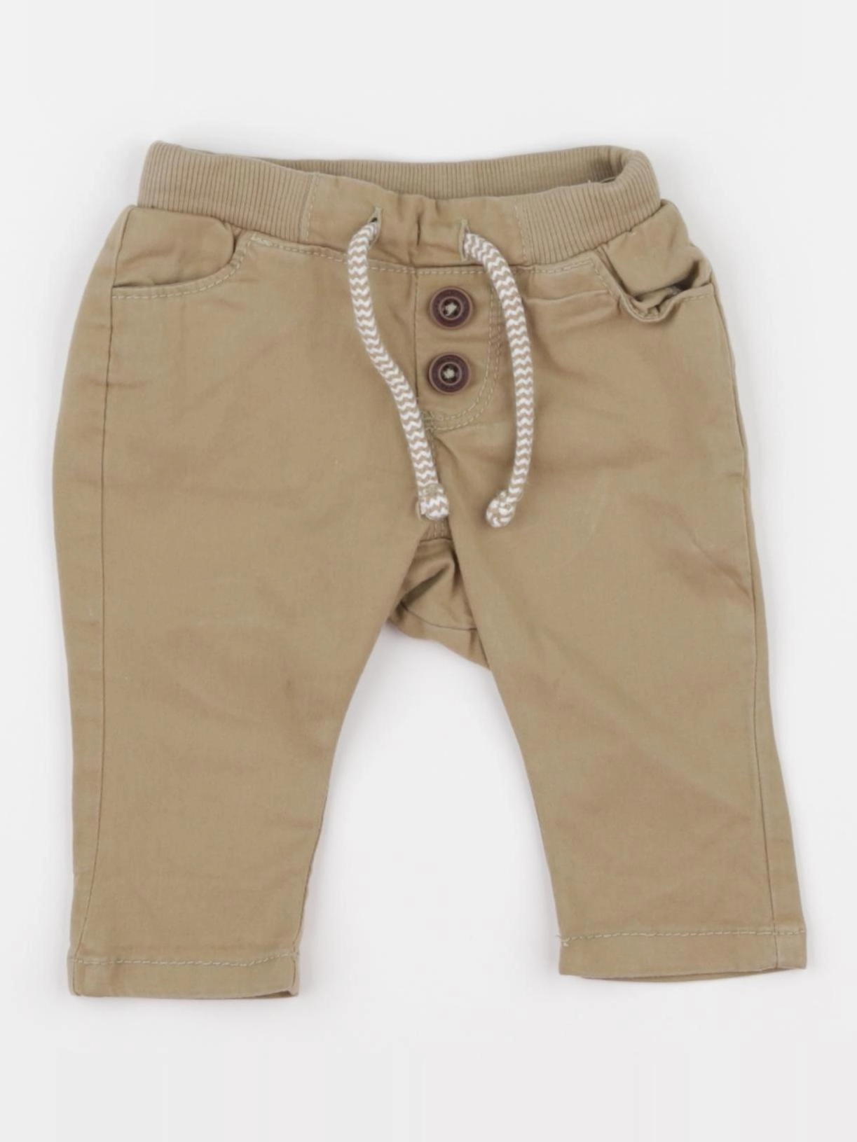 Tape à l'oeil - pantalon beige - 3 mois