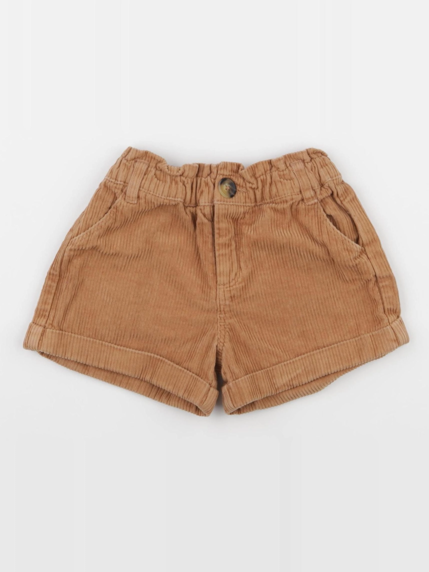 Vertbaudet - short marron - 3 ans