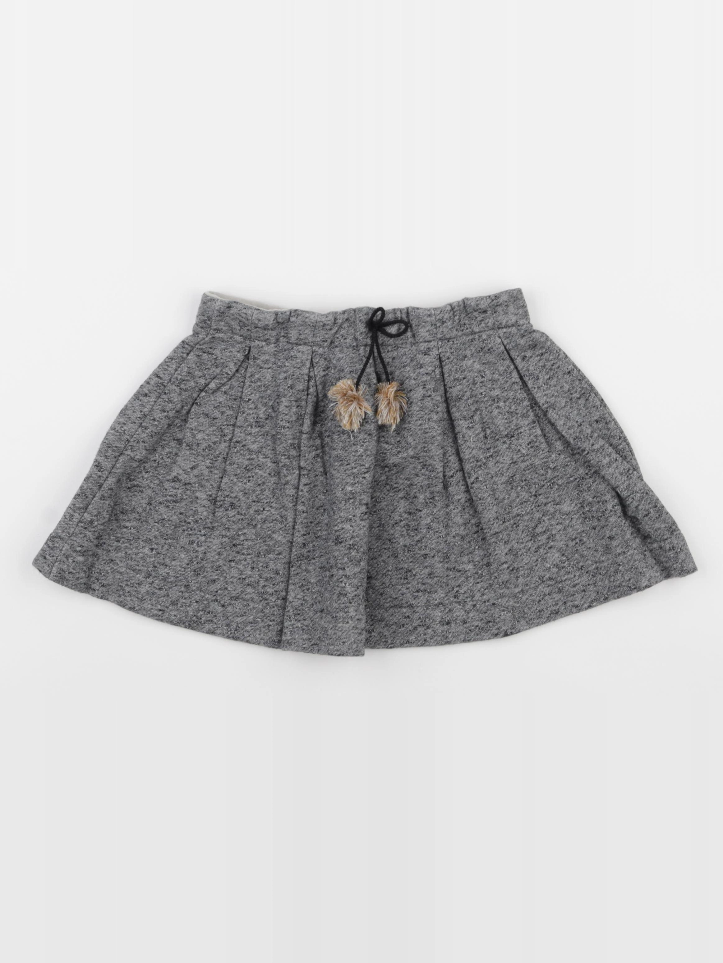 Zara - jupe gris, bleu - 8 ans