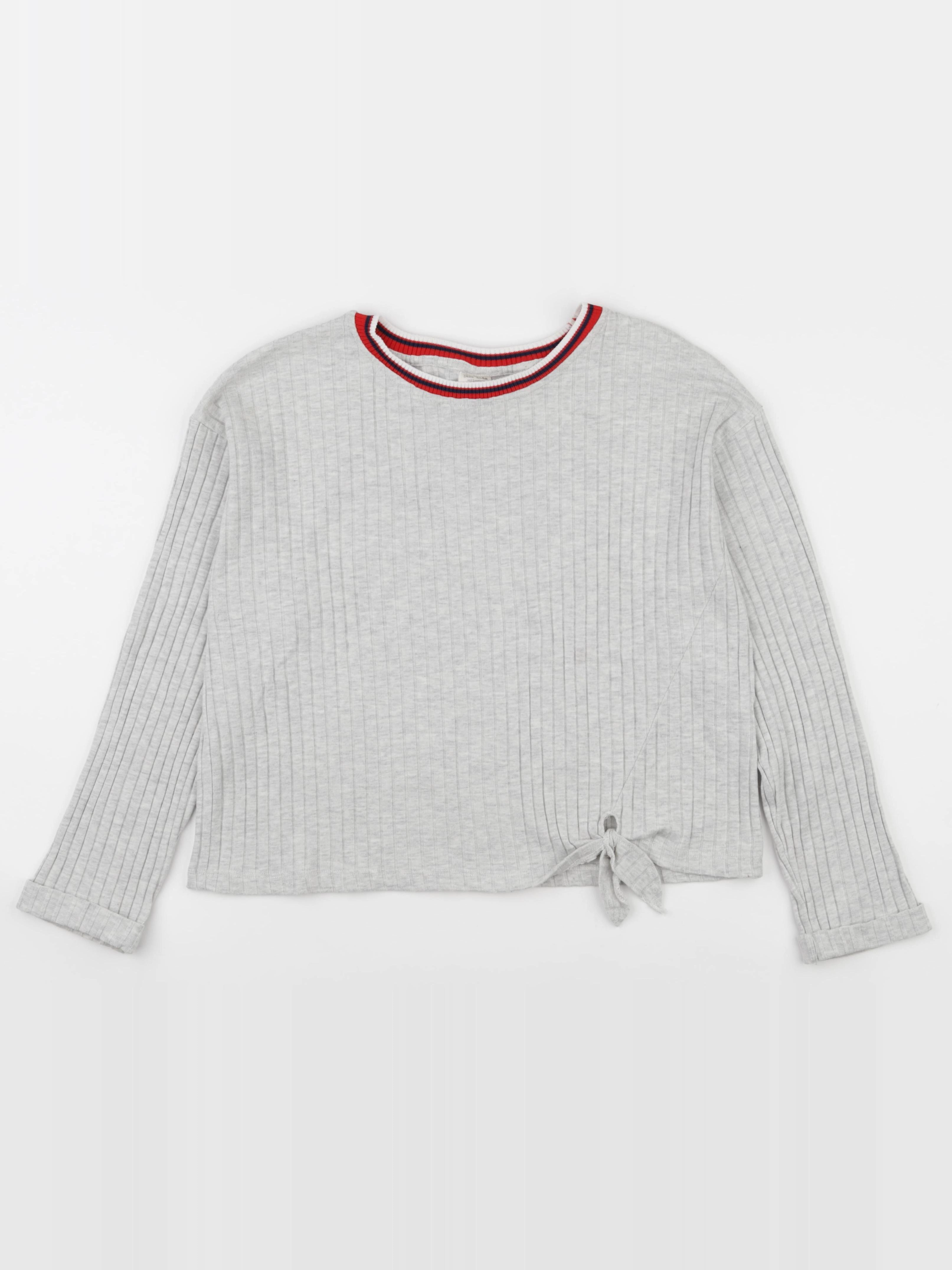 Zara - tee-shirt gris - 11/12 ans